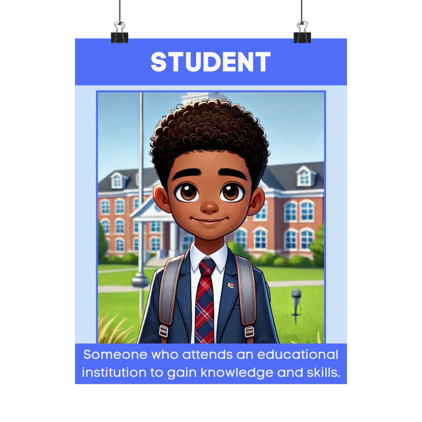 Cool Kid Carson - Student Poster