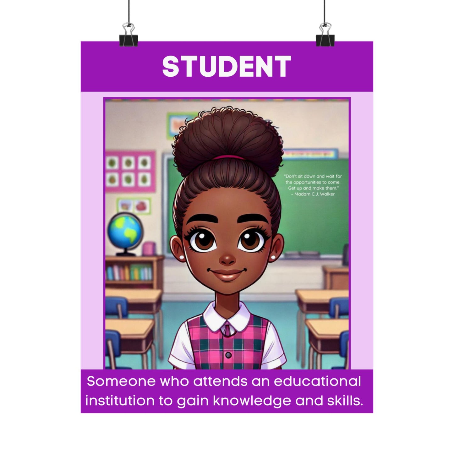Cool Kid Chloe - Student Poster