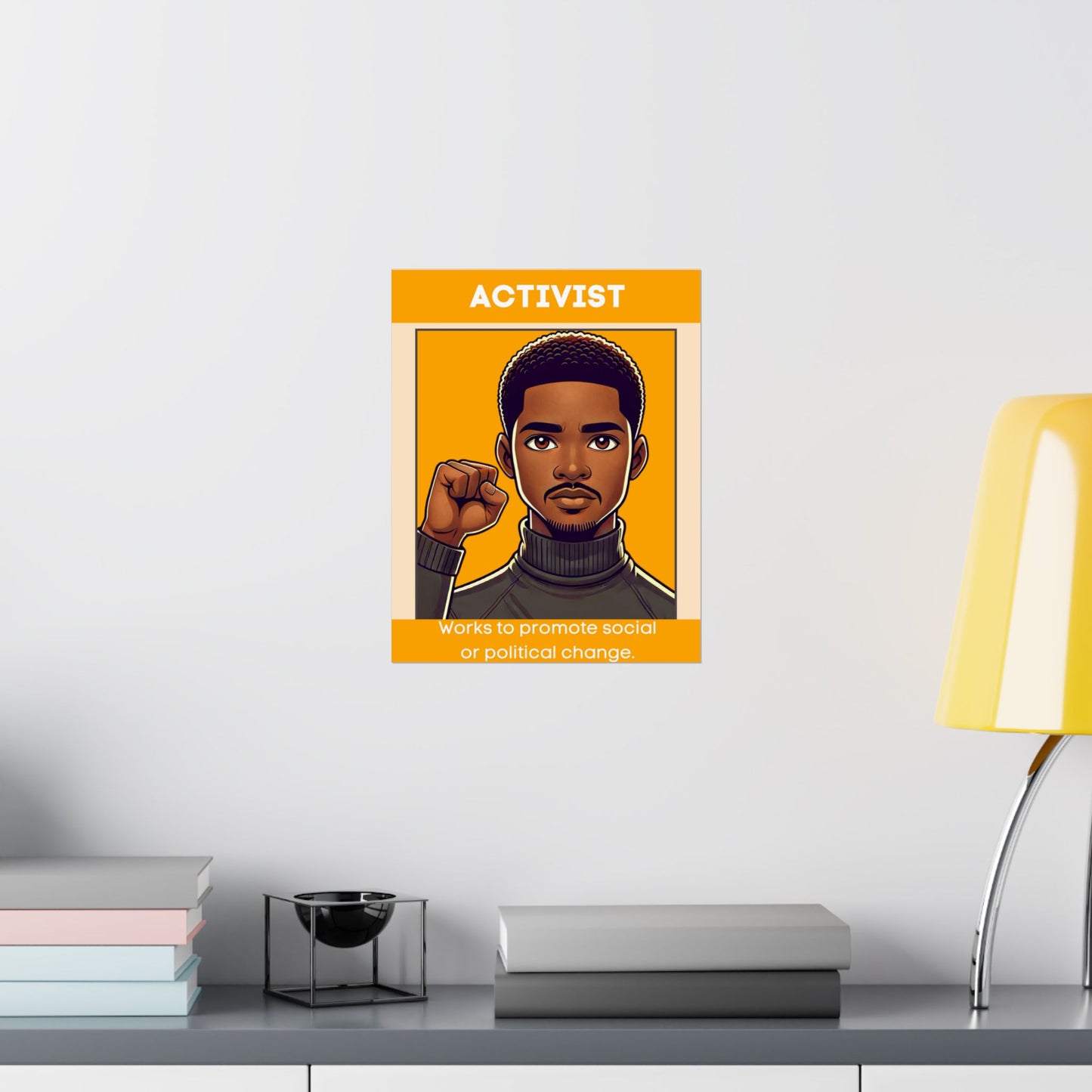 Akeem - Activist Poster