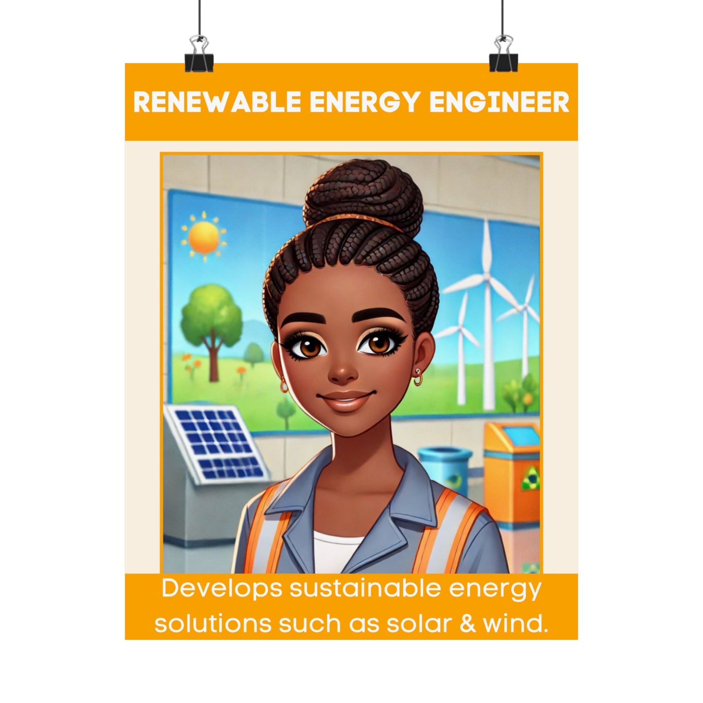 Renewable Energy Engineer Poster