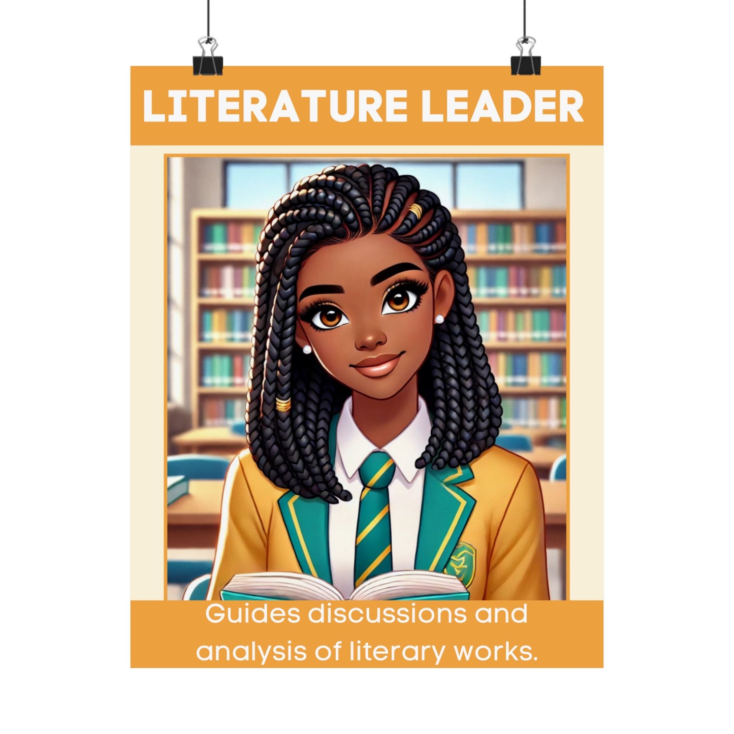 Lisa - Literature Leader Poster