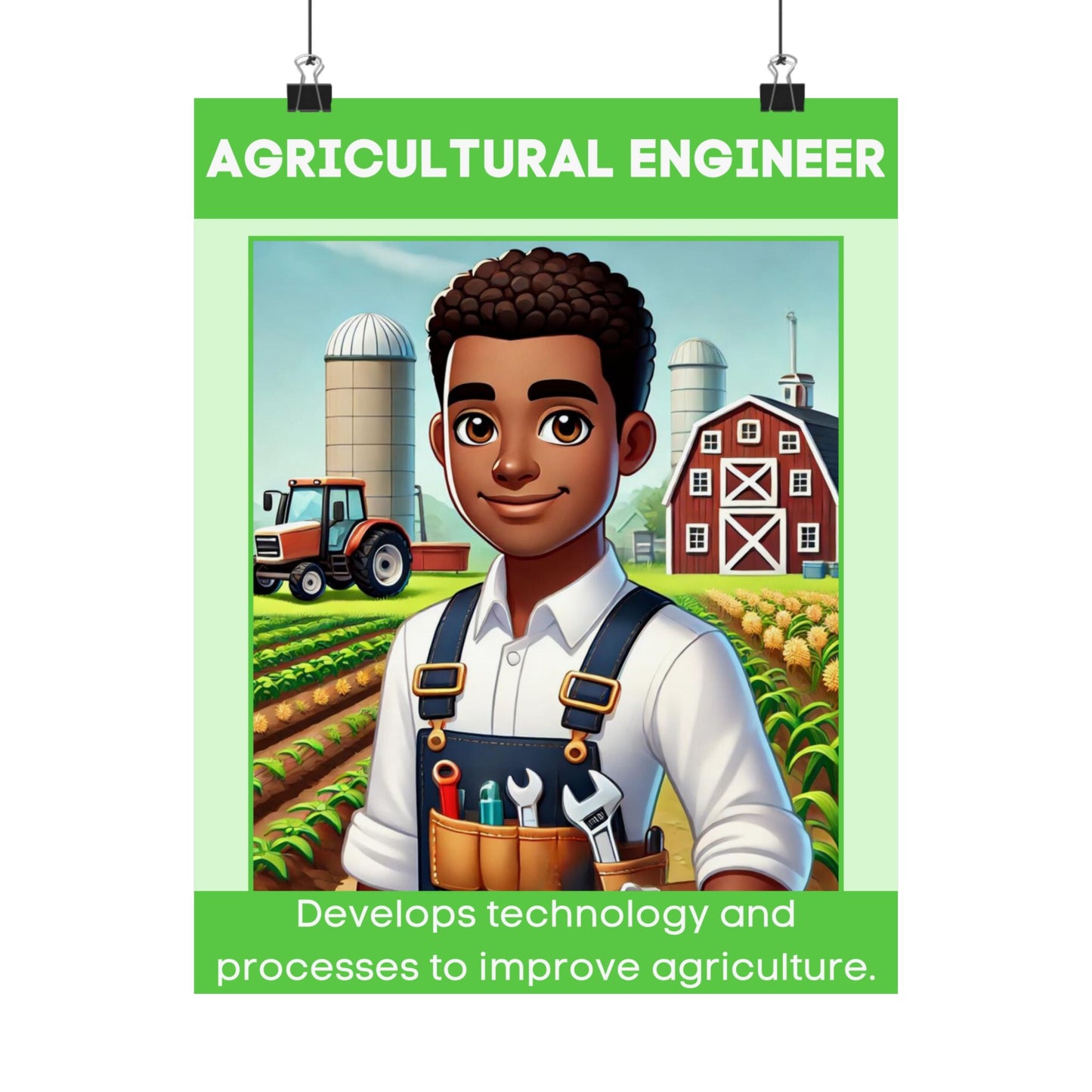 Agricultural Engineer Poster