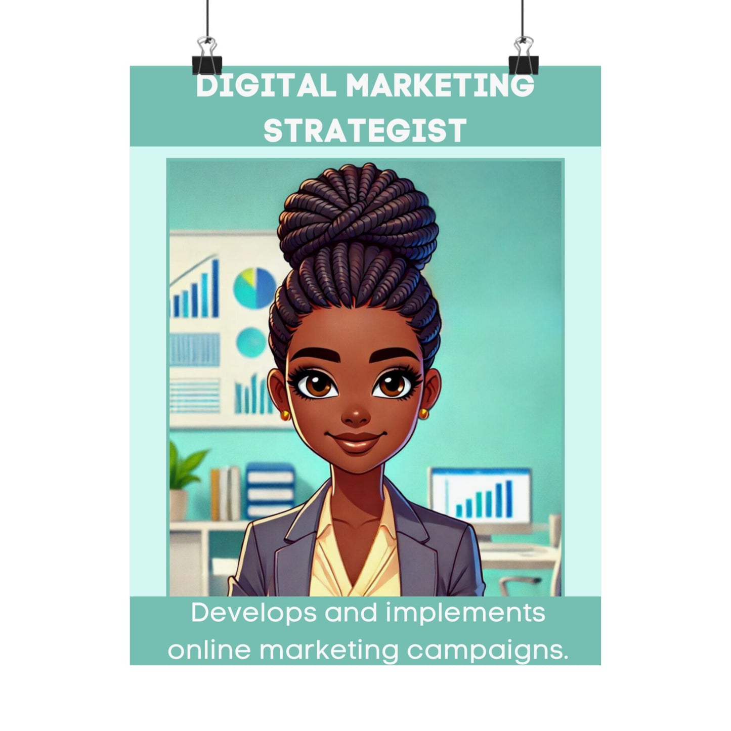 Digital Marketing Strategist Poster
