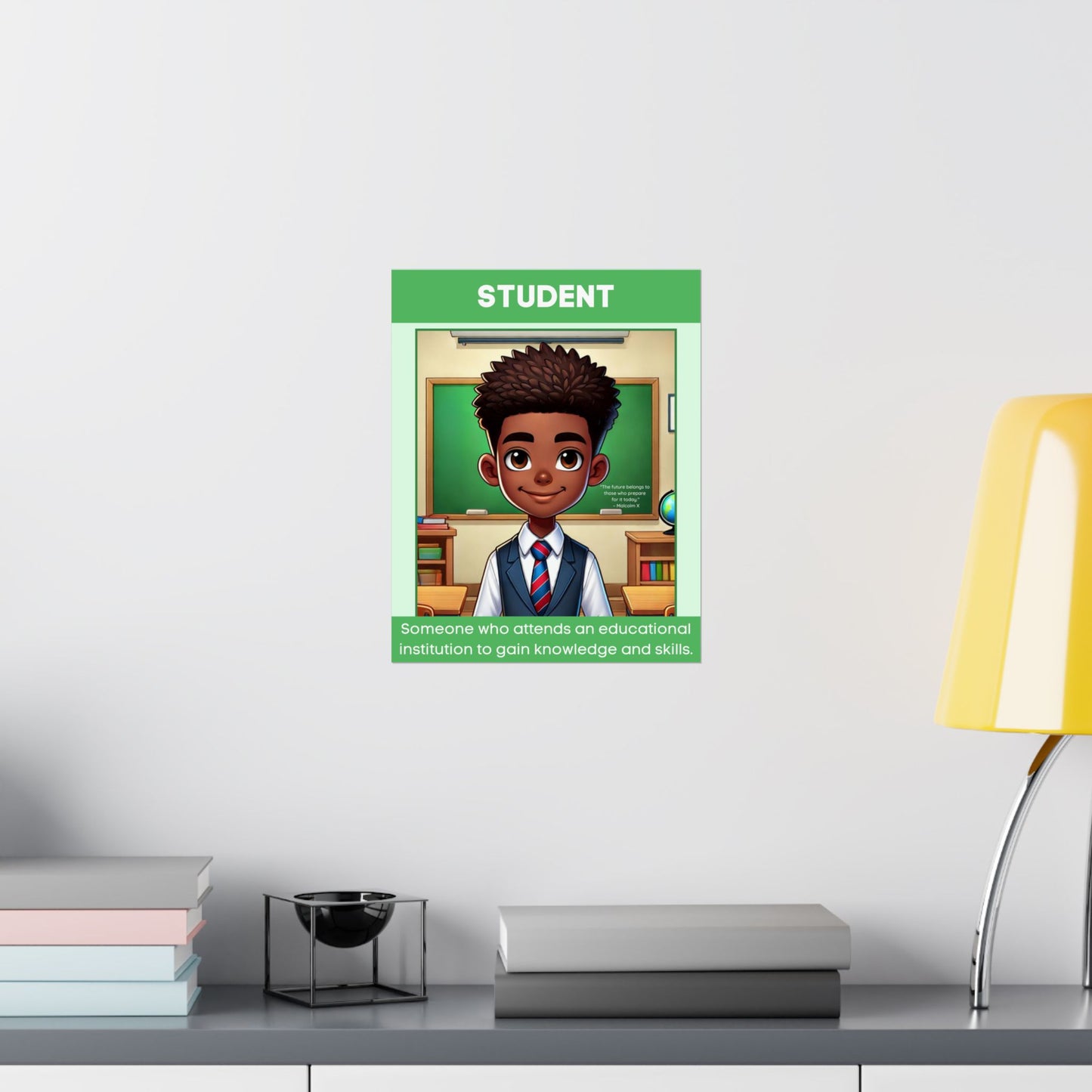 Cool Kid Caleb - Student Poster