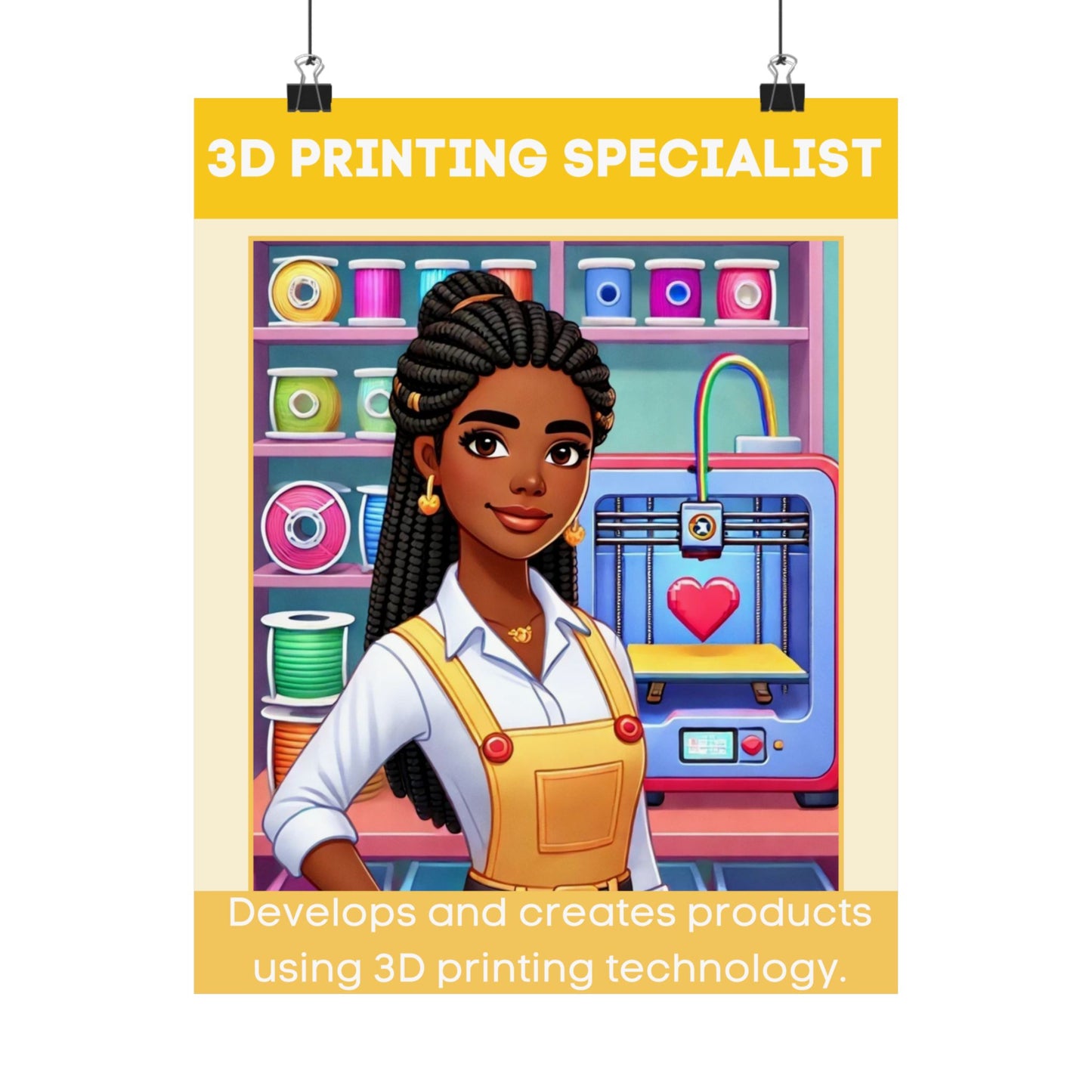 3D Printing Specialist Poster
