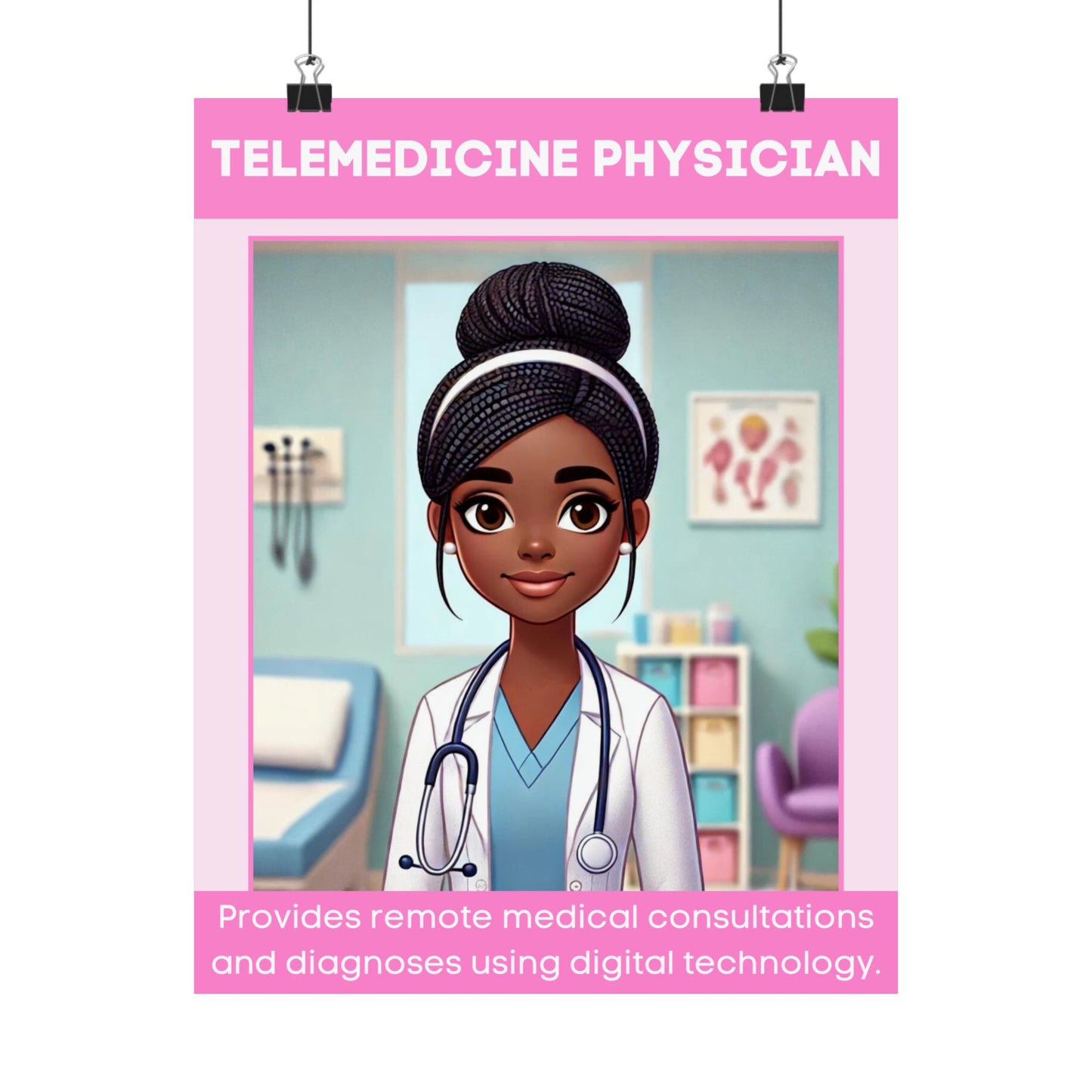 Telemedicine Physician Poster