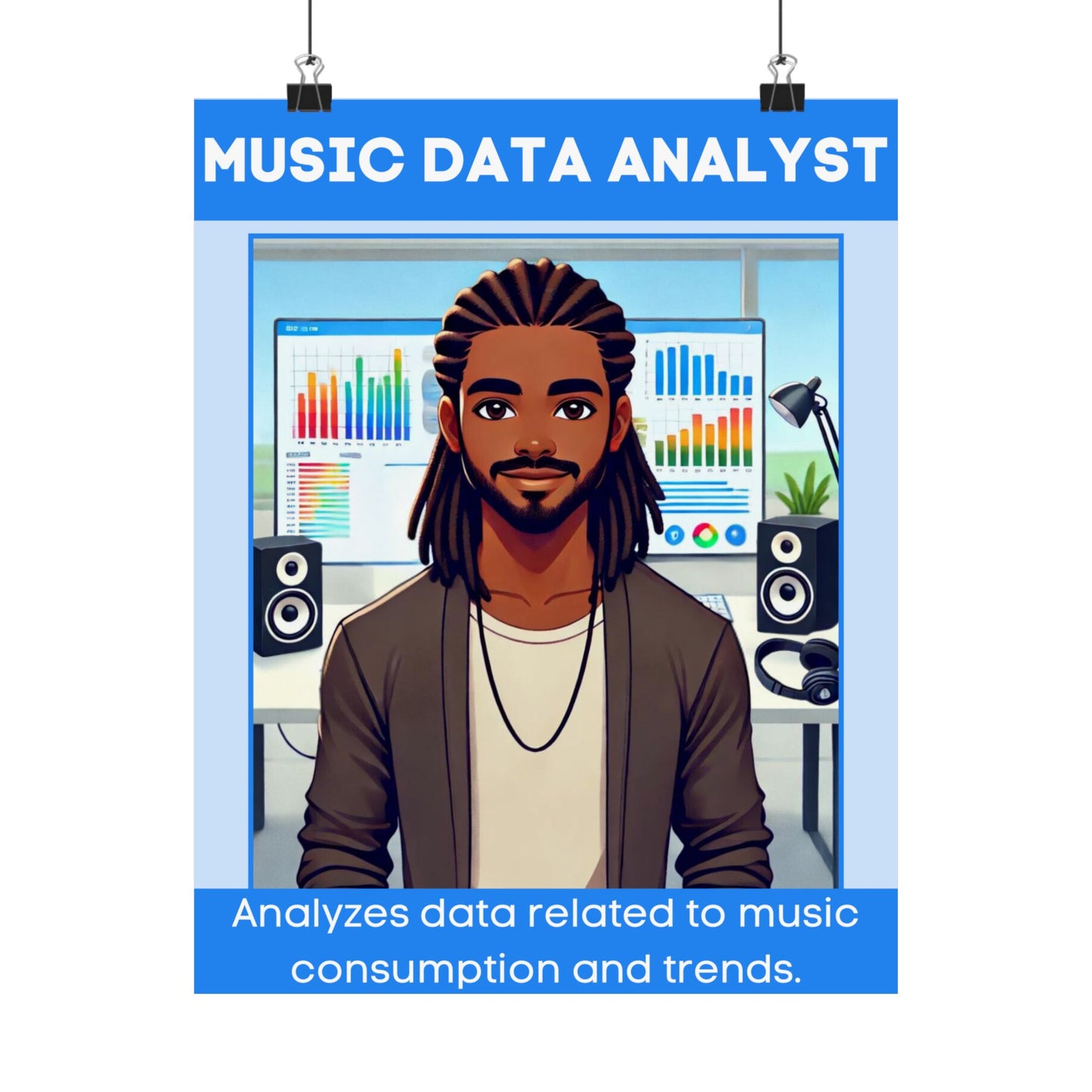 Music Data Analyst Poster