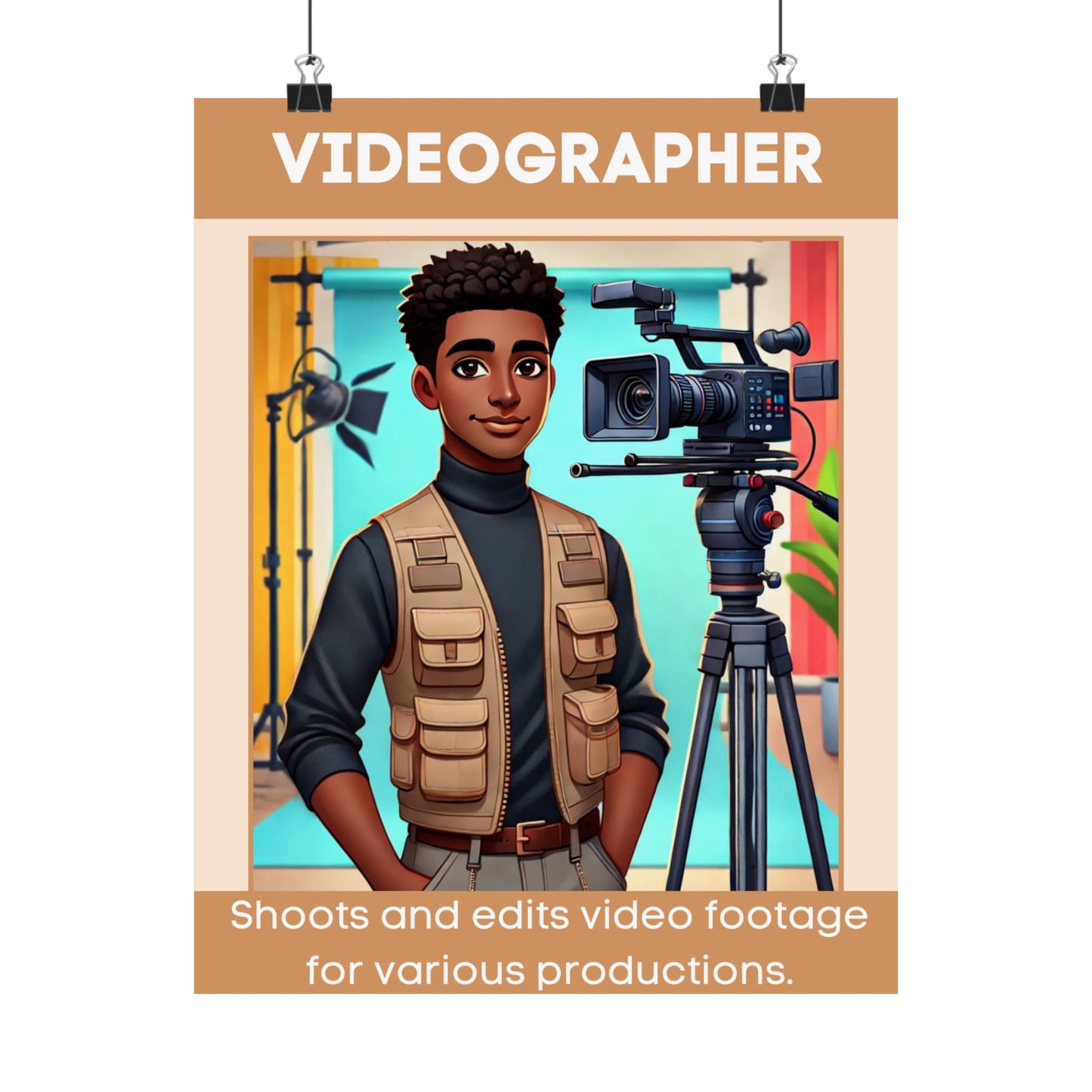 Videographer Poster