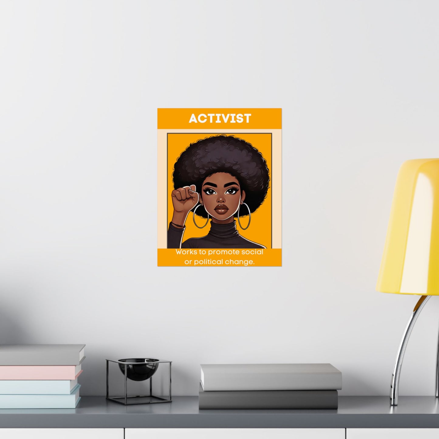 Angela - Activist Poster