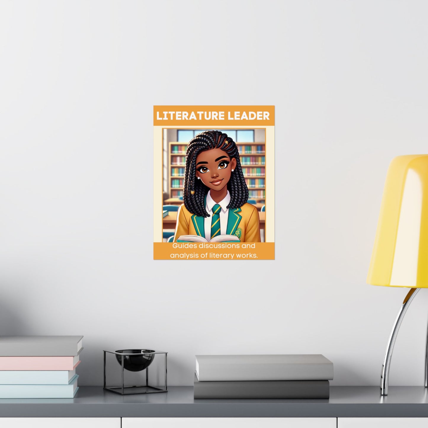 Lisa - Literature Leader Poster