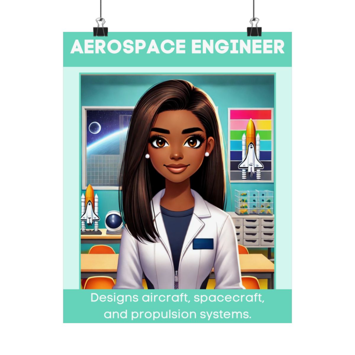Aerospace Engineer - Digital Poster