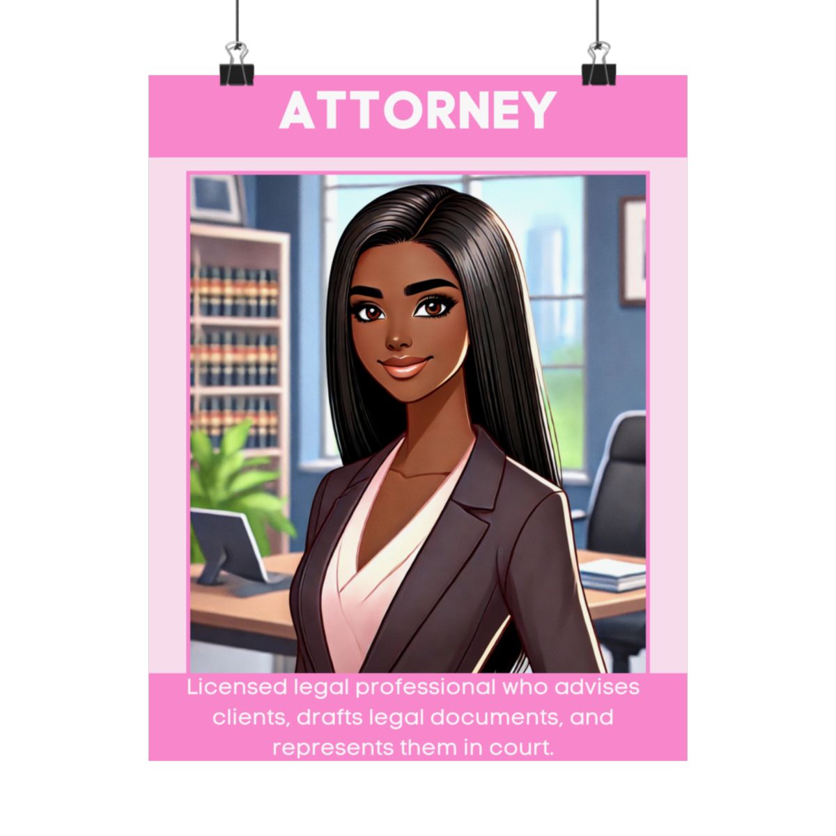Attorney - Digital Poster