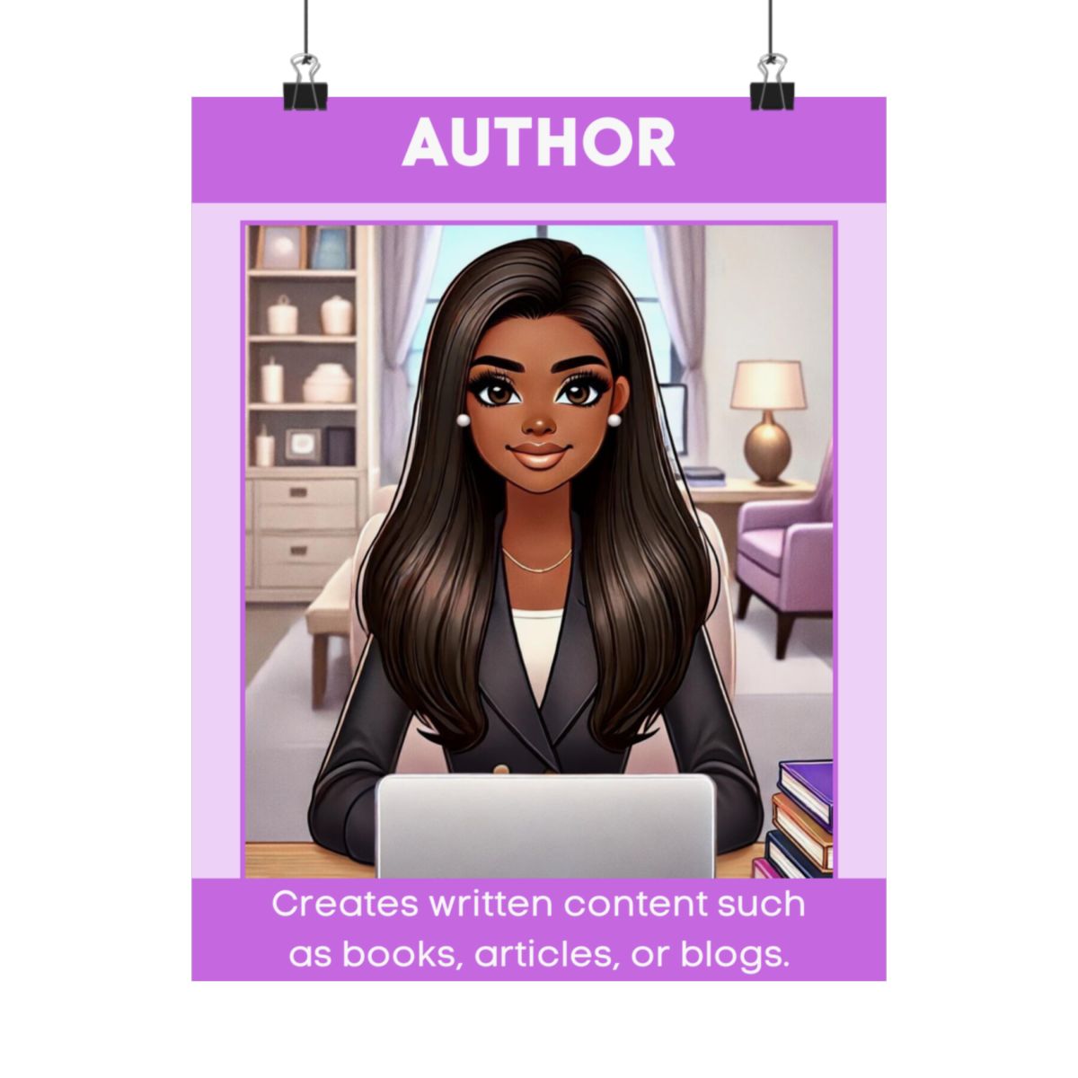 Author - Digital Poster