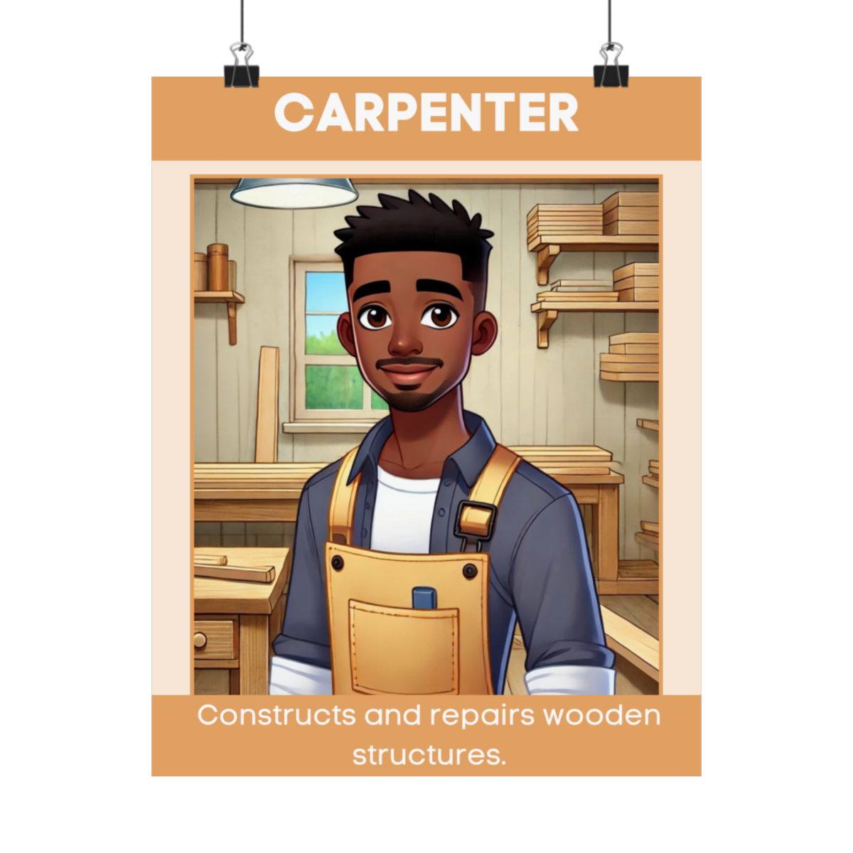 Carpenter - Digital Poster