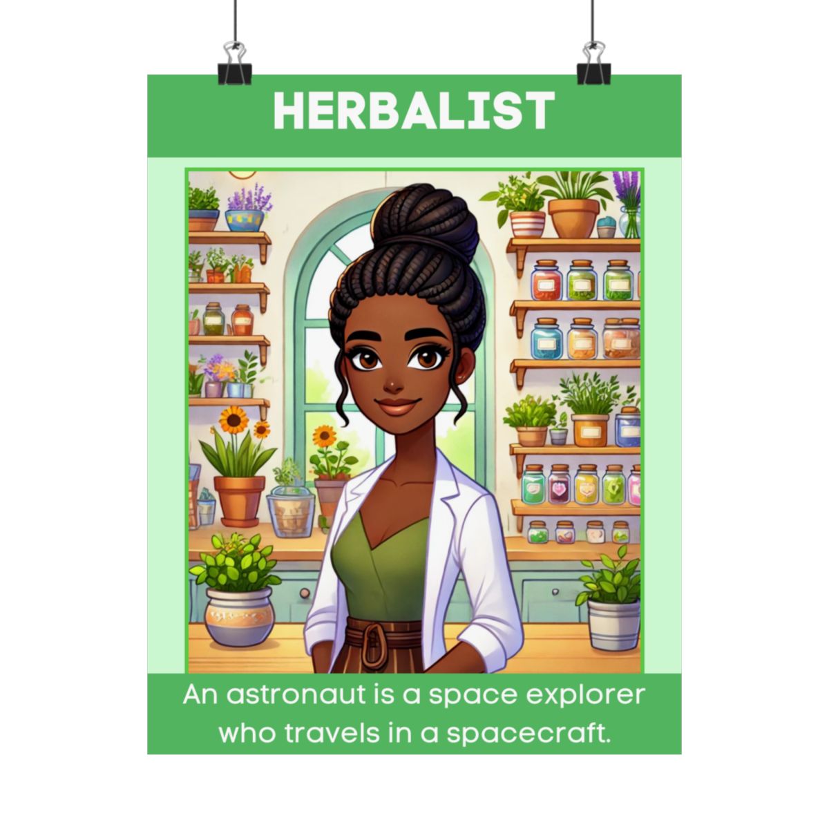 Herbalist - Digital Poster