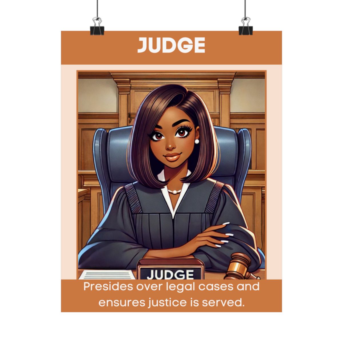 Judge - Digital Poster