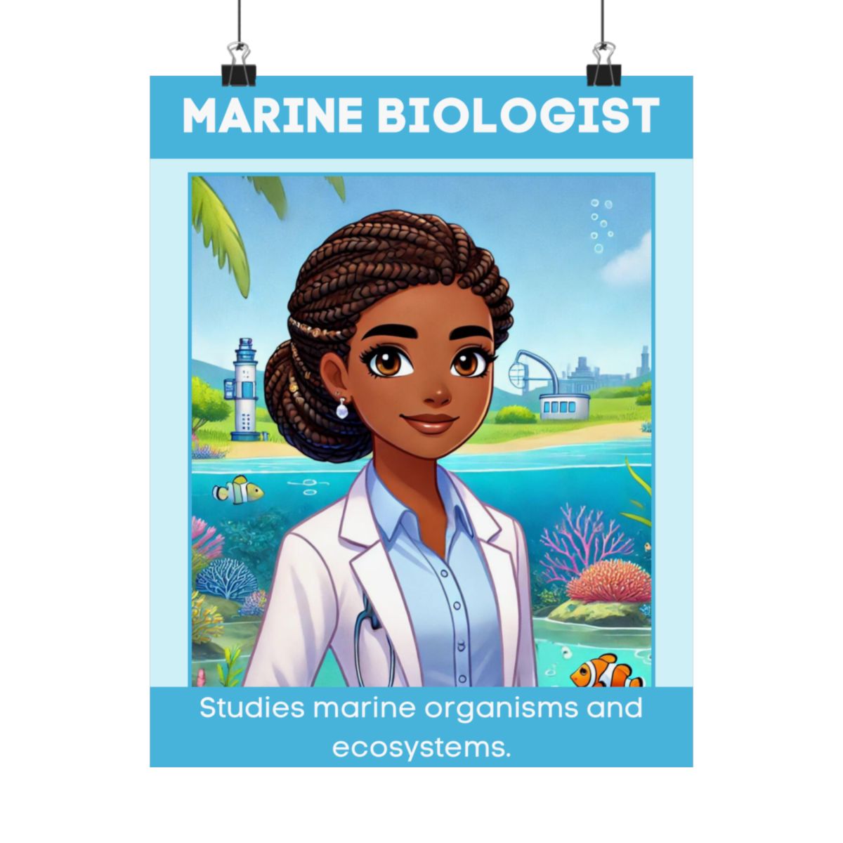 Marine Biologist - Digital Poster