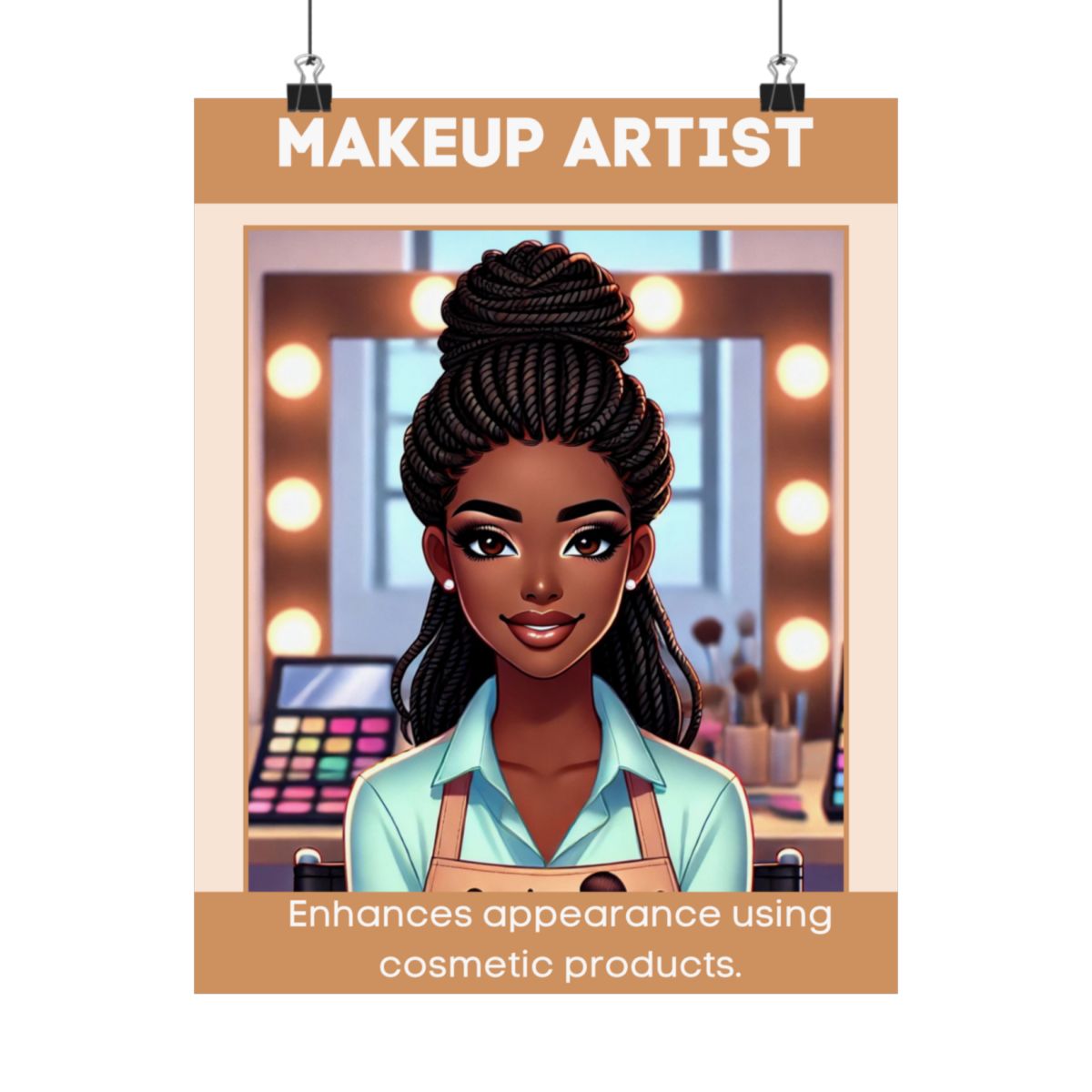 Makeup Artist - Digital Poster