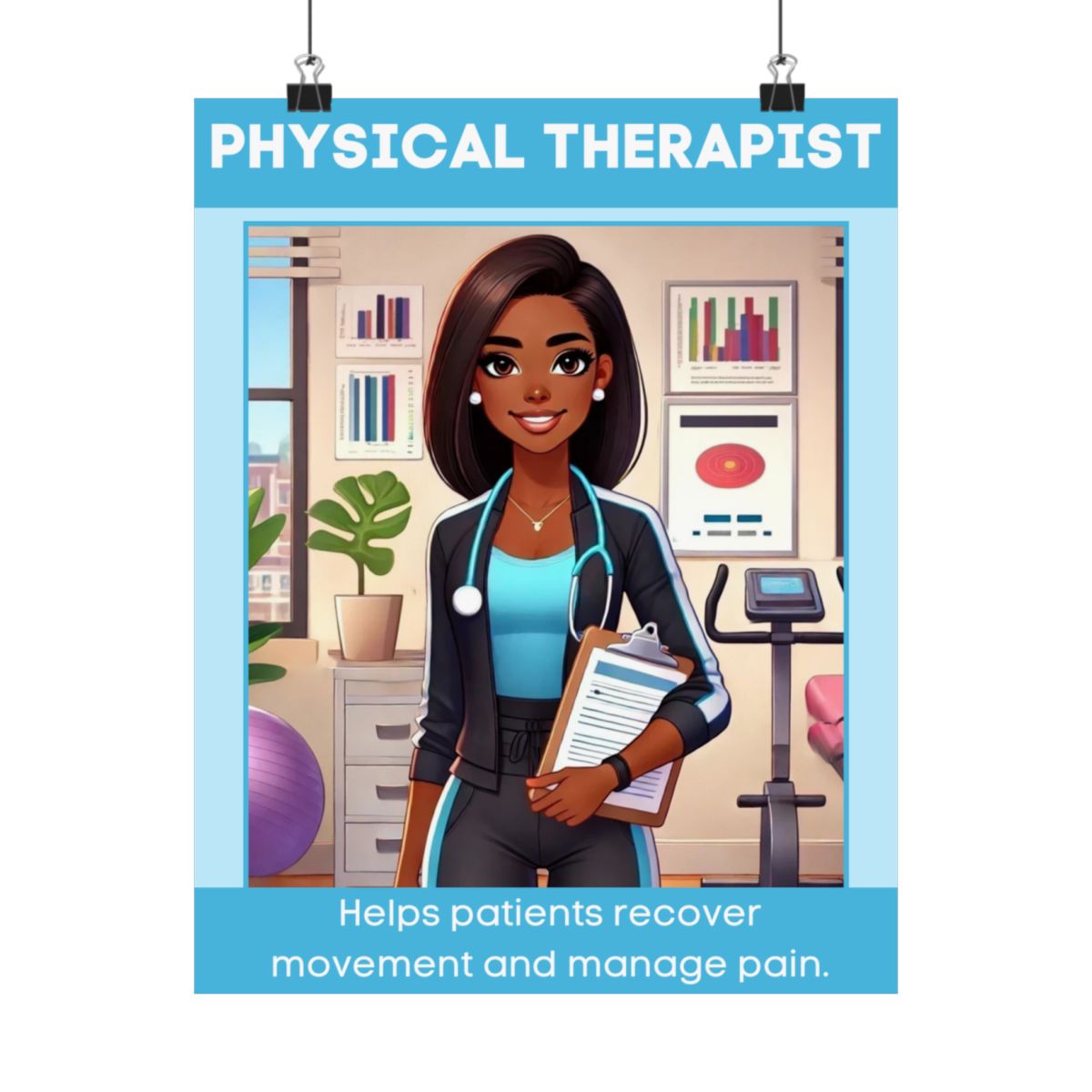 Physical Therapist - Digital Poster