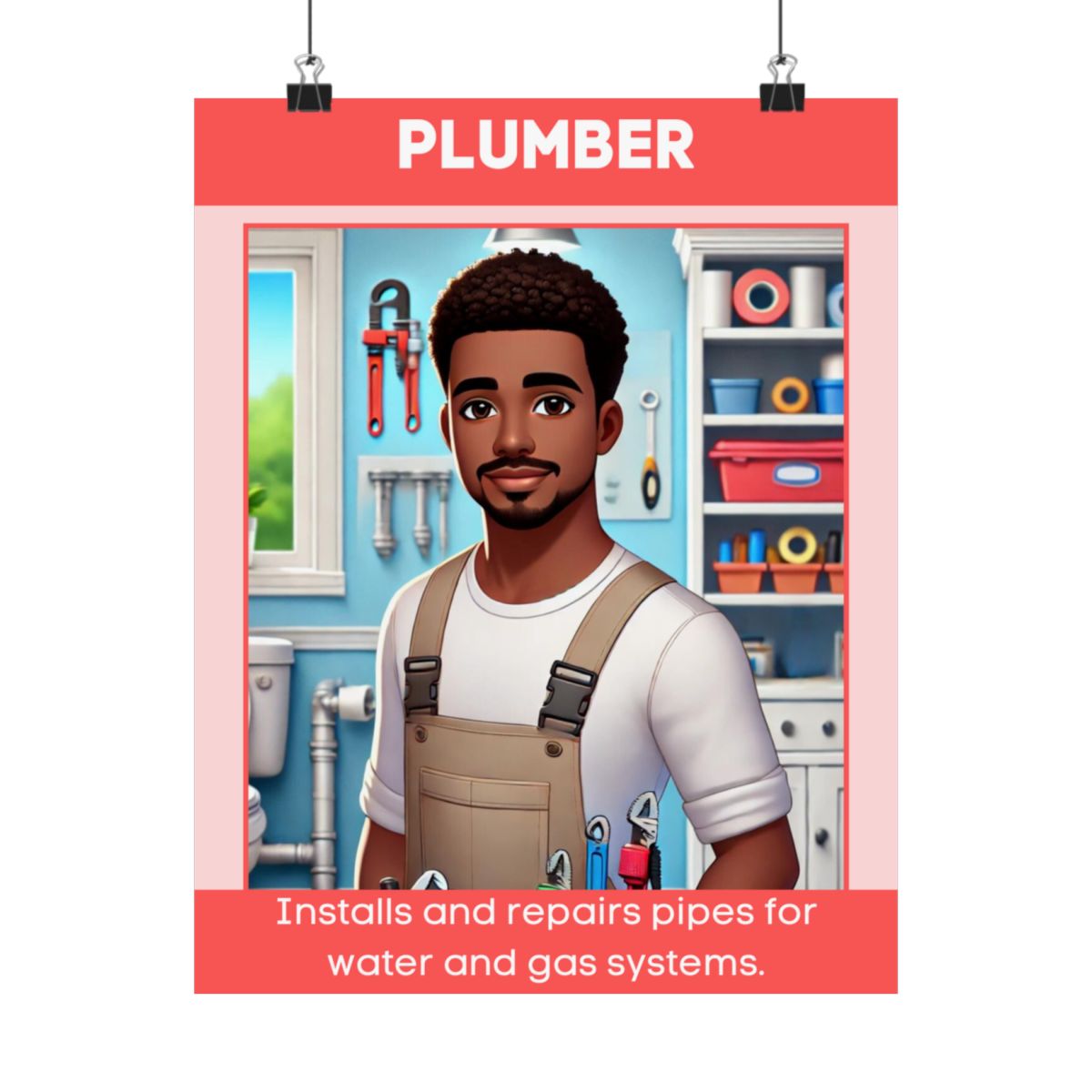 Plumber - Digital Poster