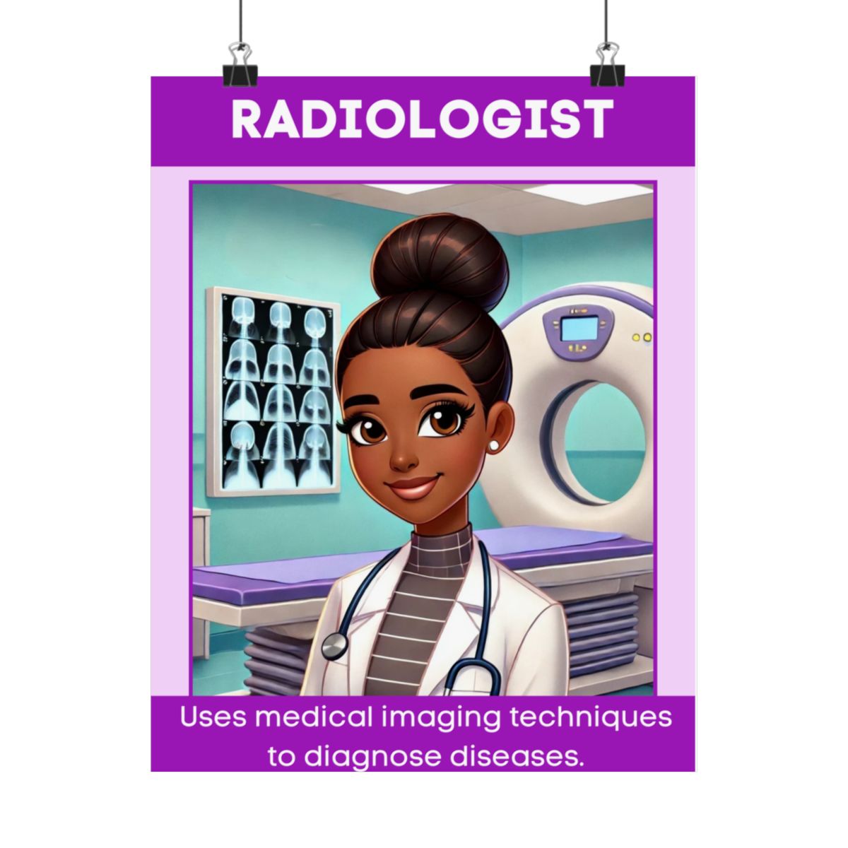 Radiologist Digital Poster