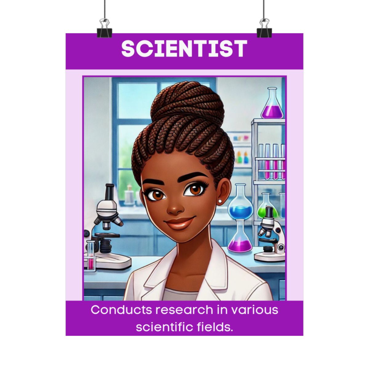 Scientist - Digital Poster
