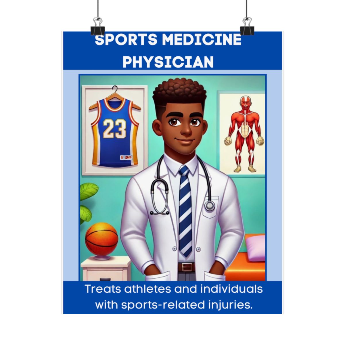 Sports Medicine Physician - Digital Poster