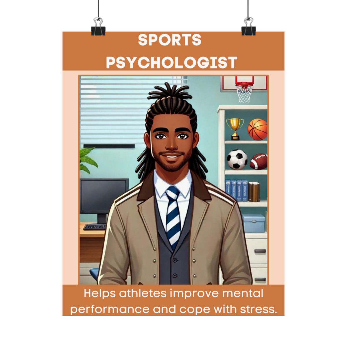Sports Psychologist - Digital Poster