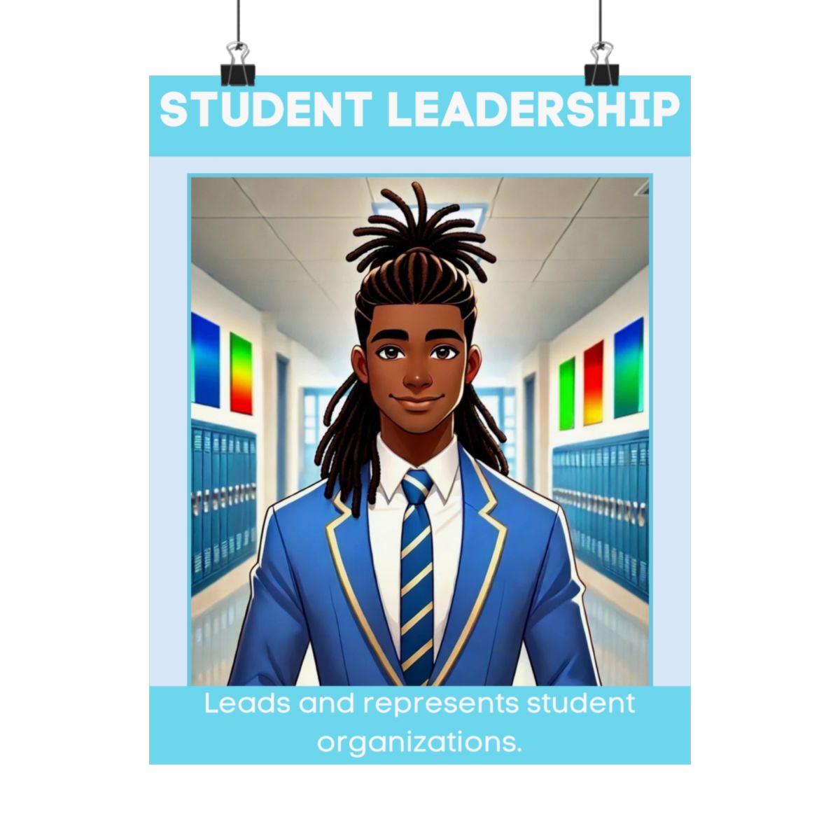 Steven - Student Leadership Digital Poster