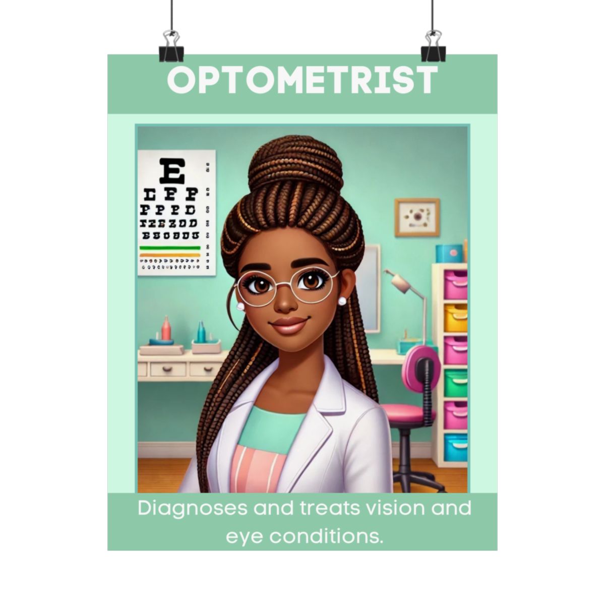Optometrist - Digital Poster