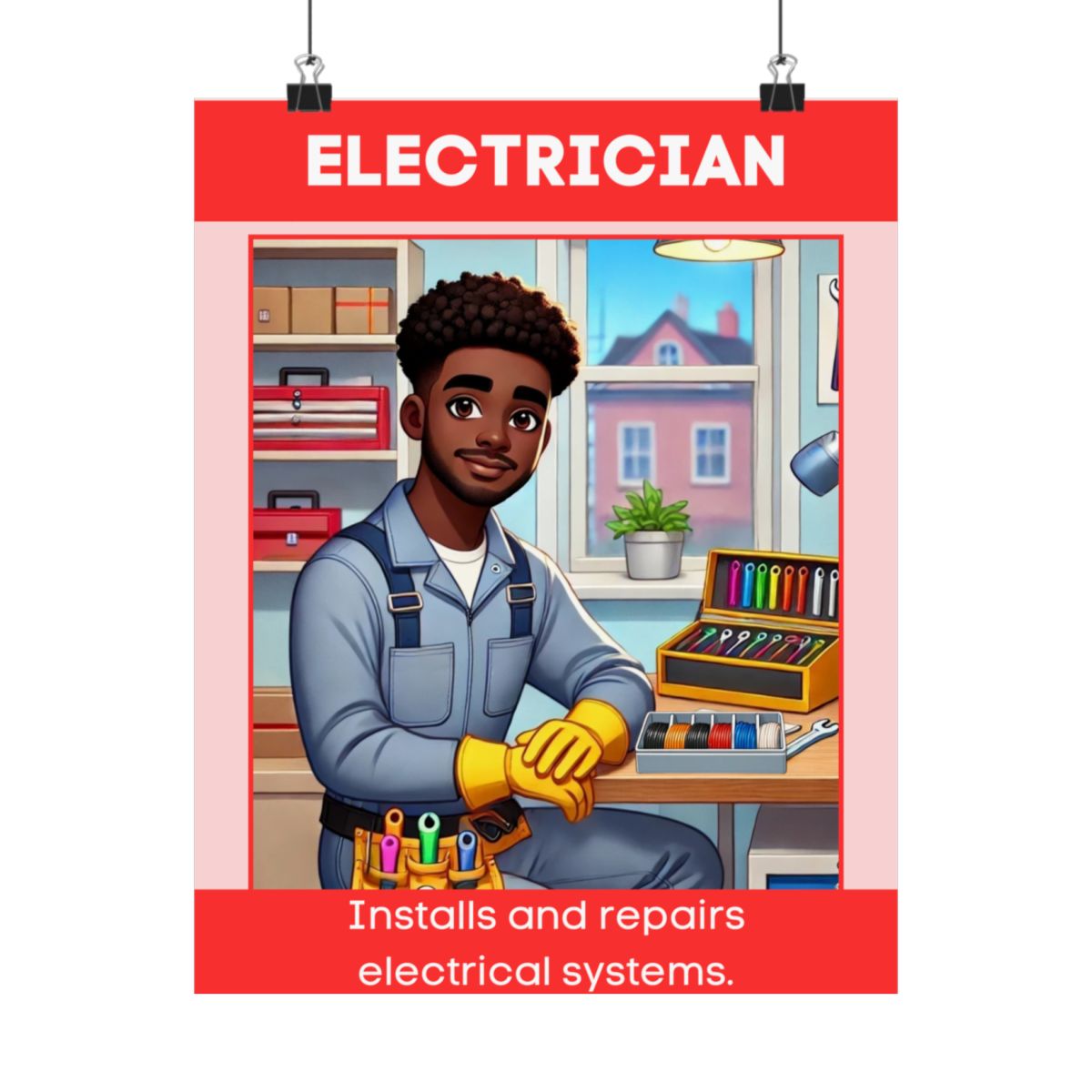 Electrician - Digital Poster