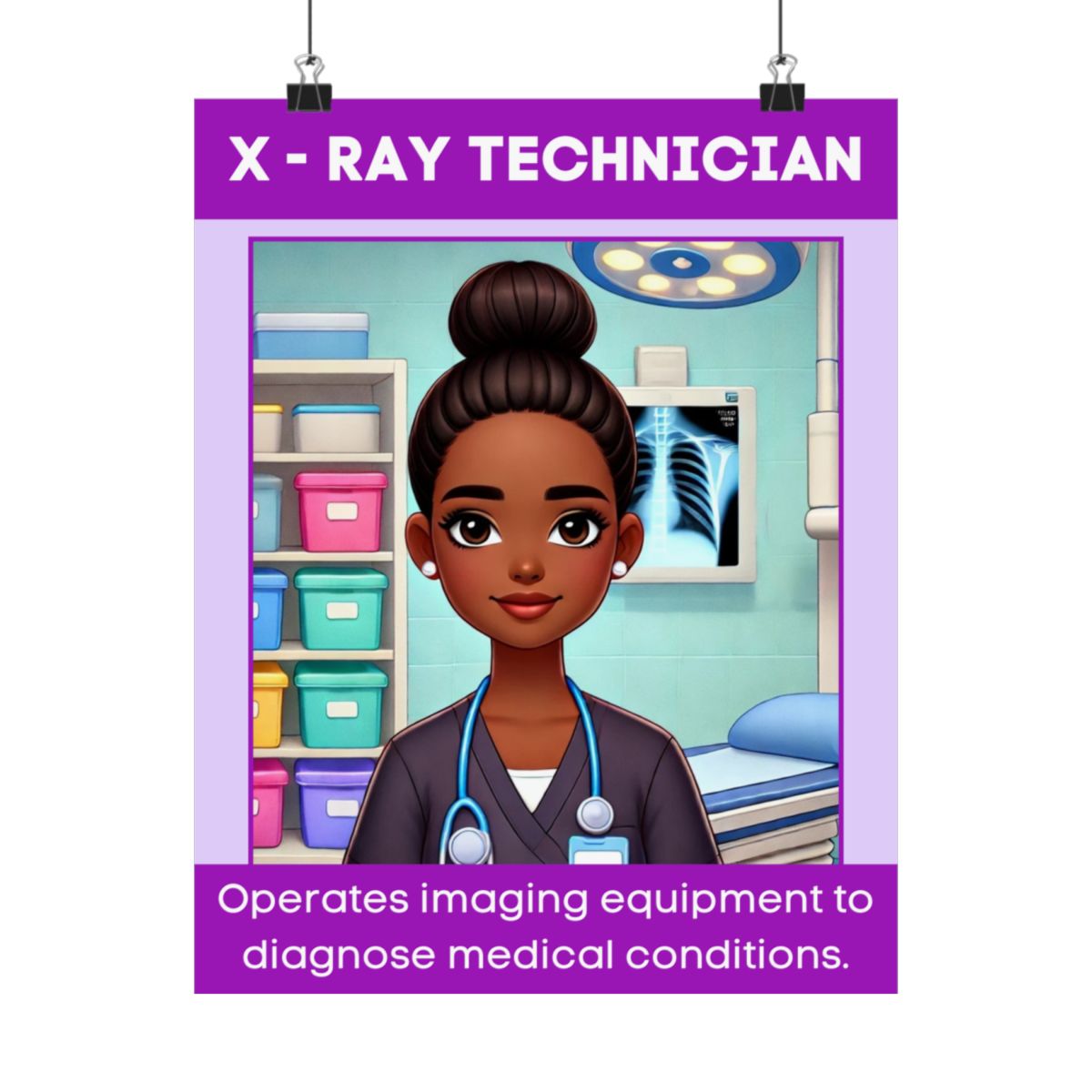 X-Ray Technician - Digital Poster