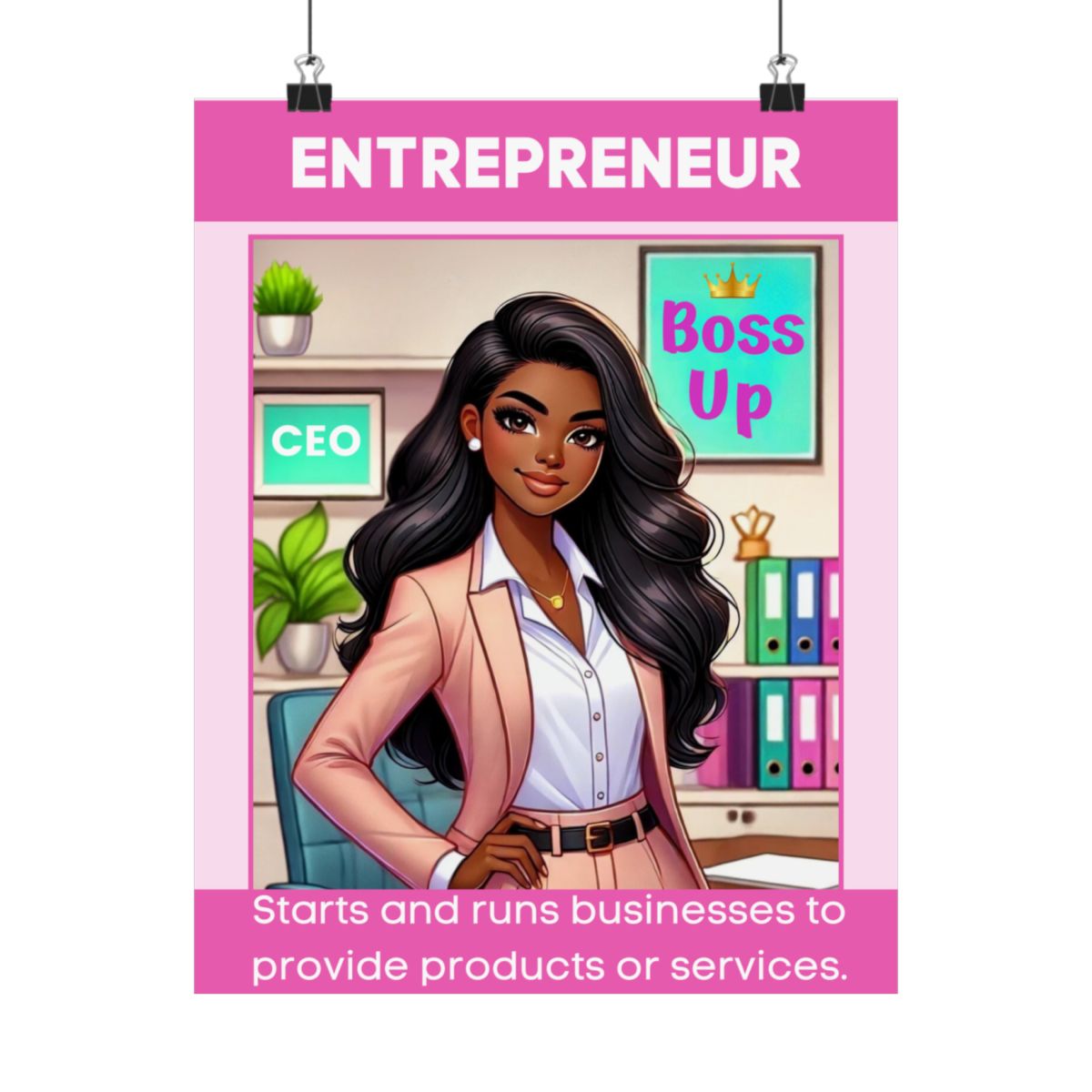 Emani - Entrepreneur Digital Poster