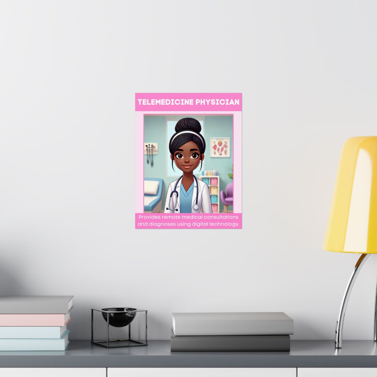 Telemedicine Physician Poster