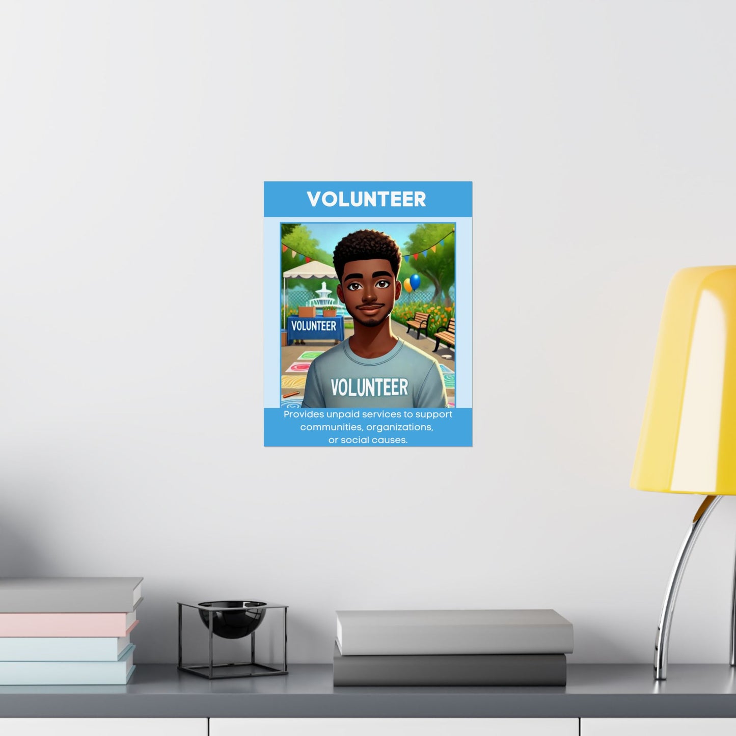 Vince - Volunteer Poster