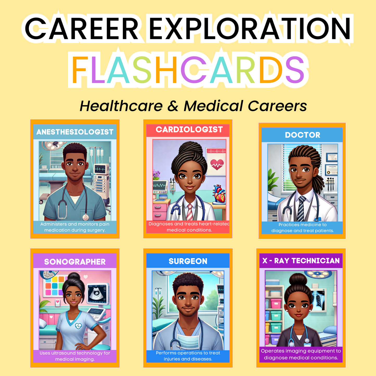 Career Exploration Flashcard Collection