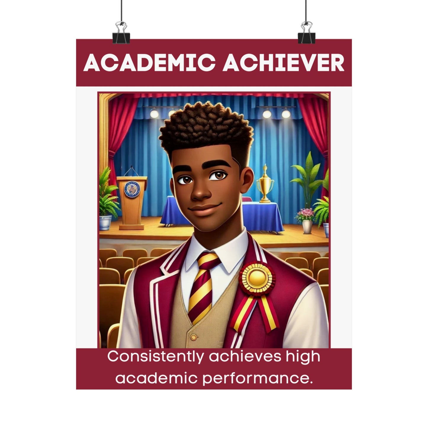 Aiden- Academic Achiever Poster