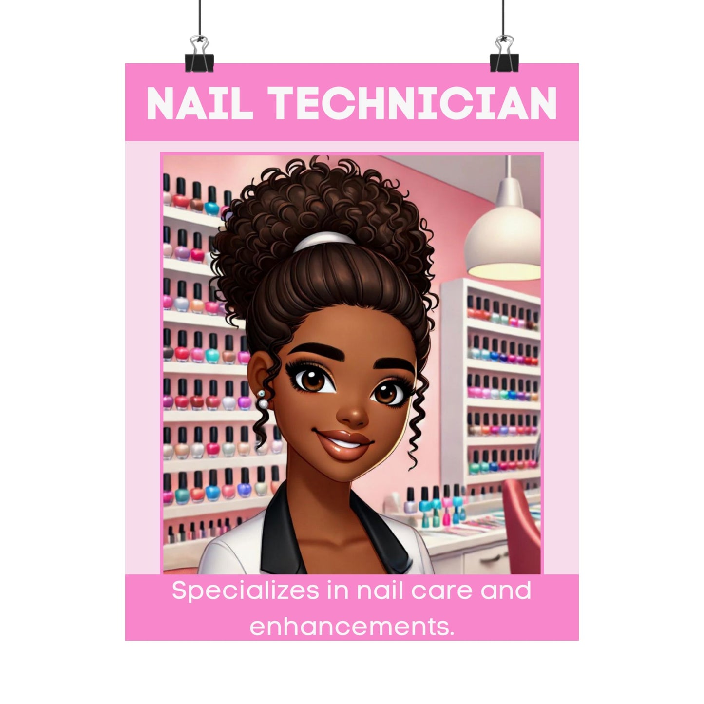 Nail Technician Poster