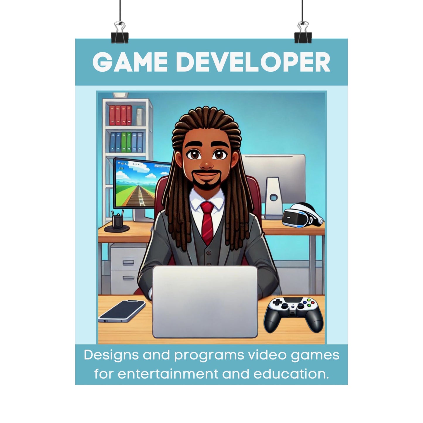 Game Developer Poster