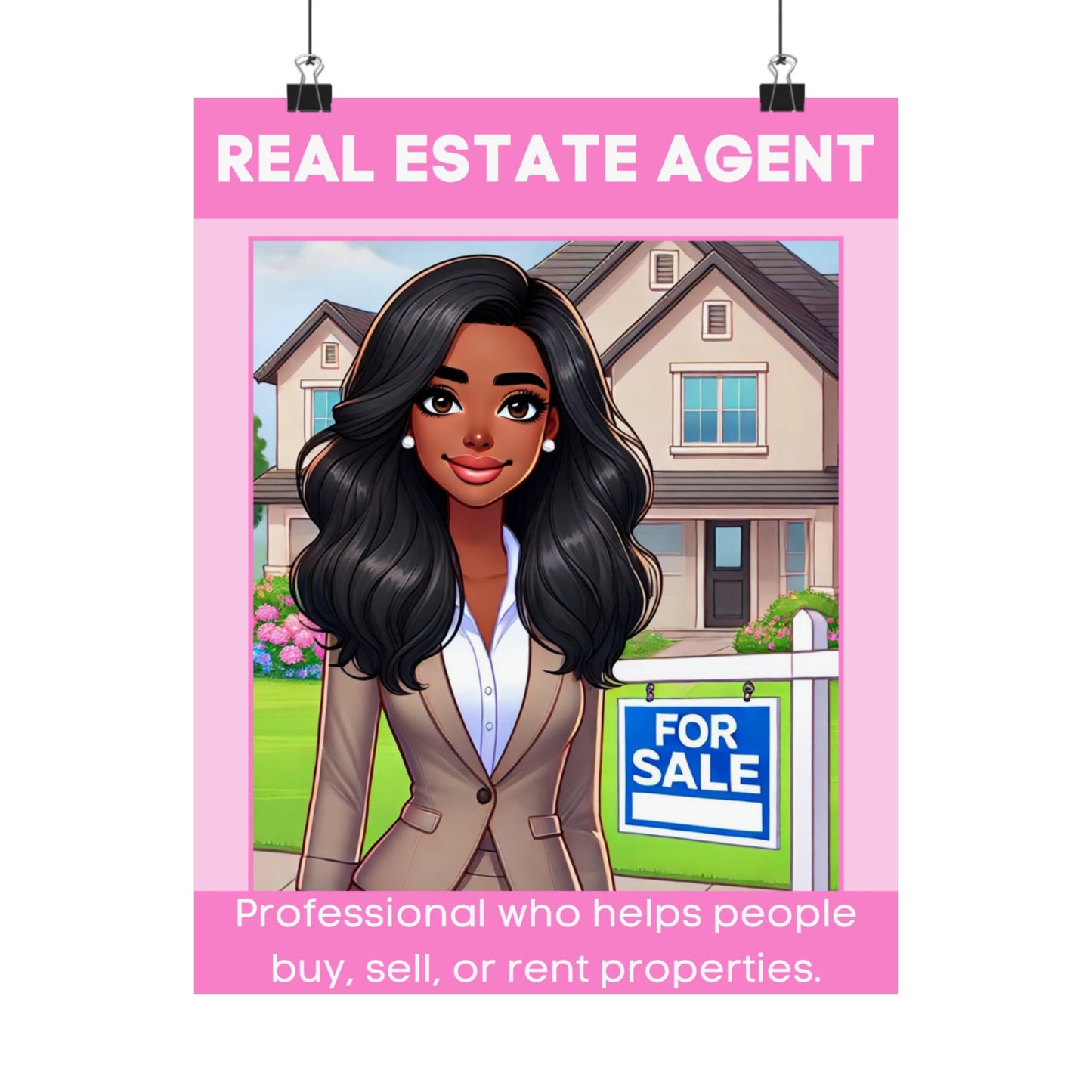 Real Estate Agent Poster