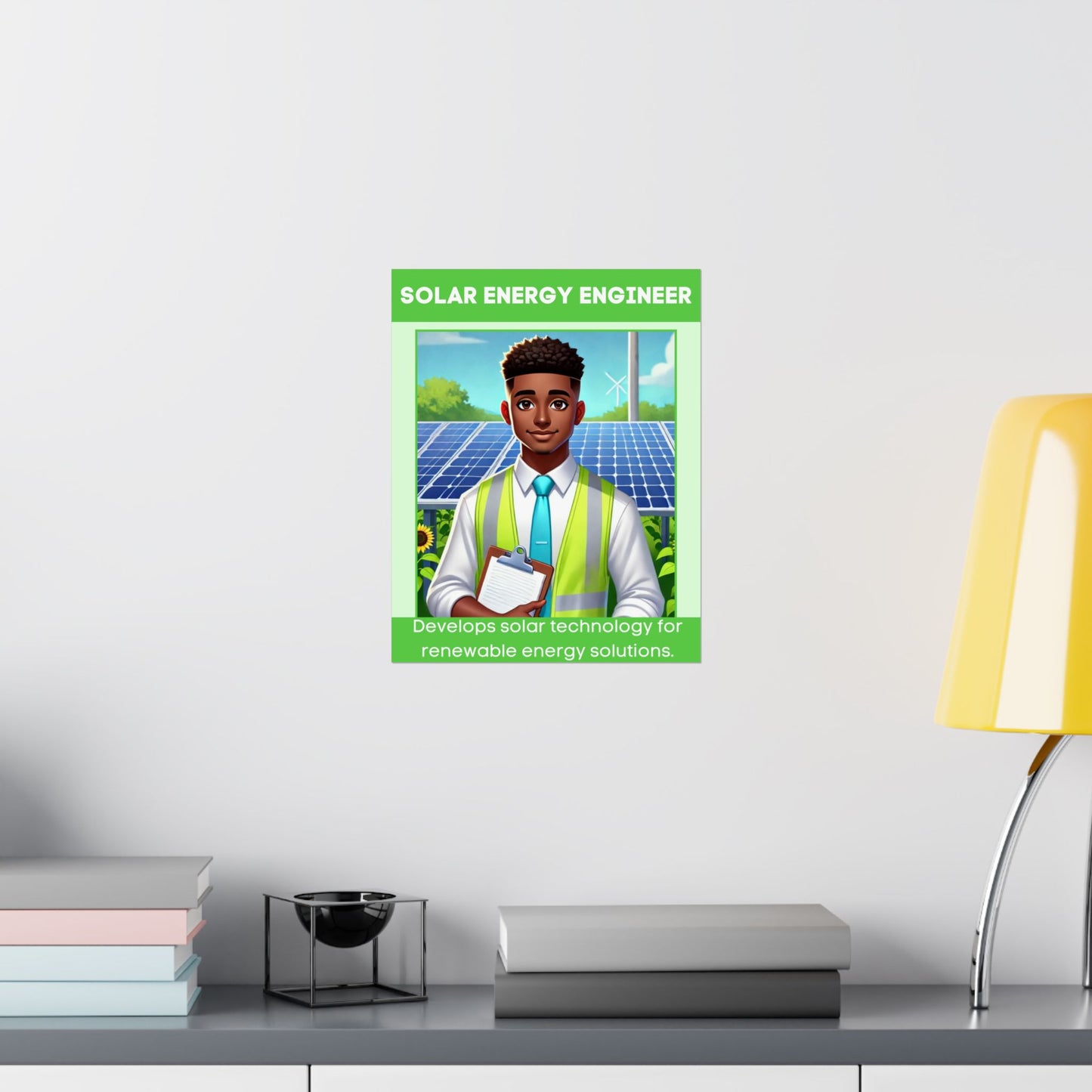 Solar Energy Engineer Poster