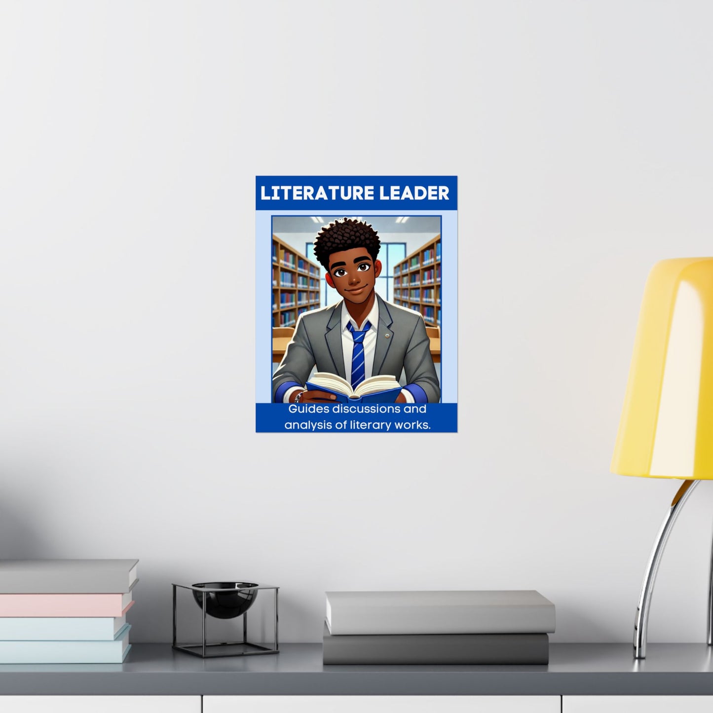 Liam - Literature Leader Poster