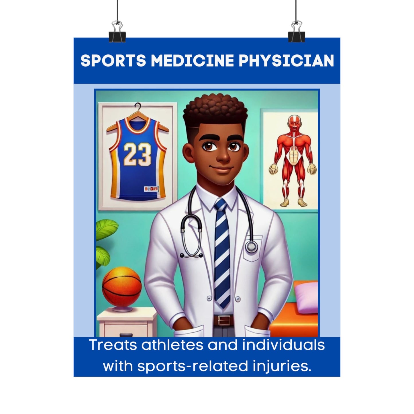 Sports Medicine Physician Poster