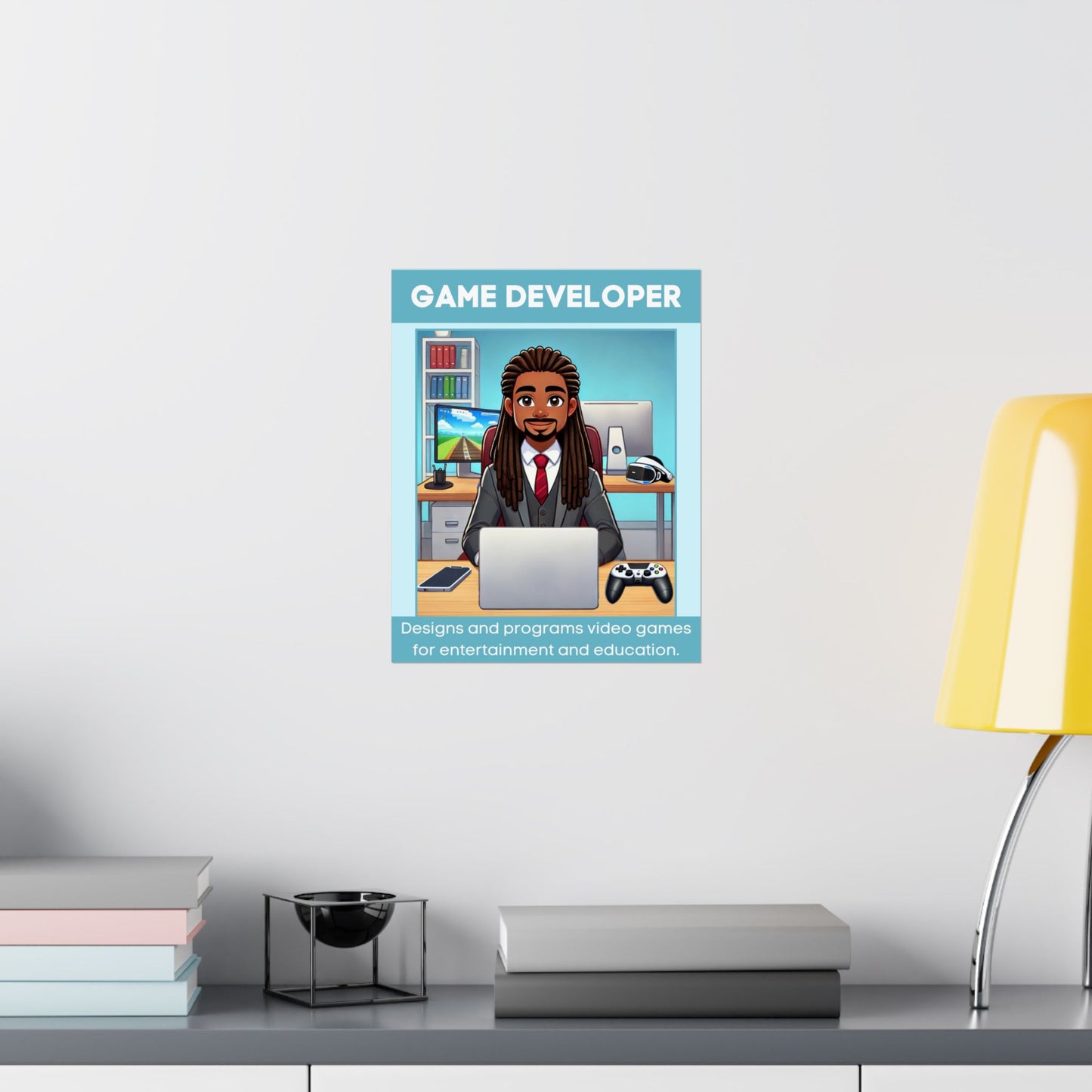 Game Developer Poster