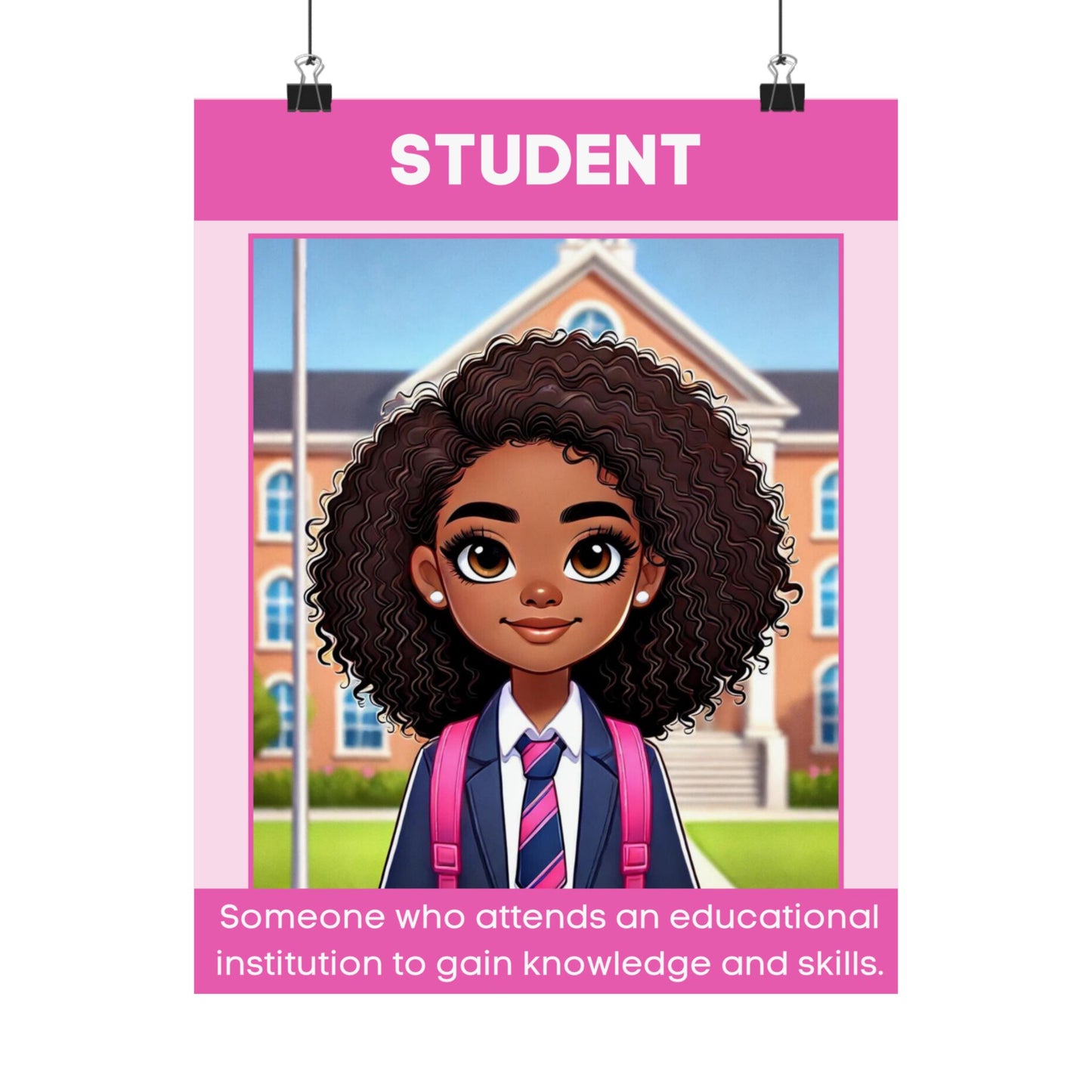 Cool Kid Cayla - Student Poster