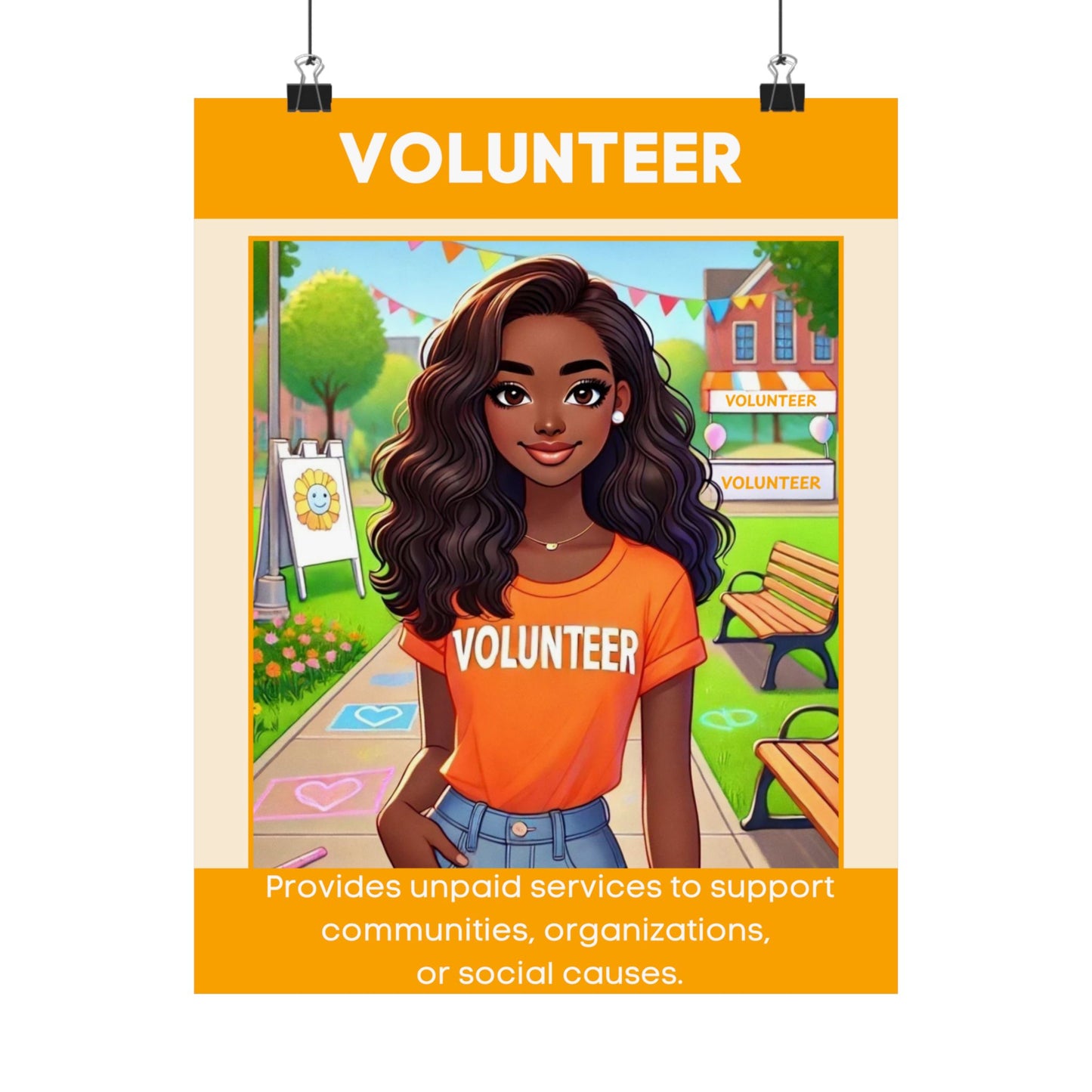 Victoria - Volunteer Poster