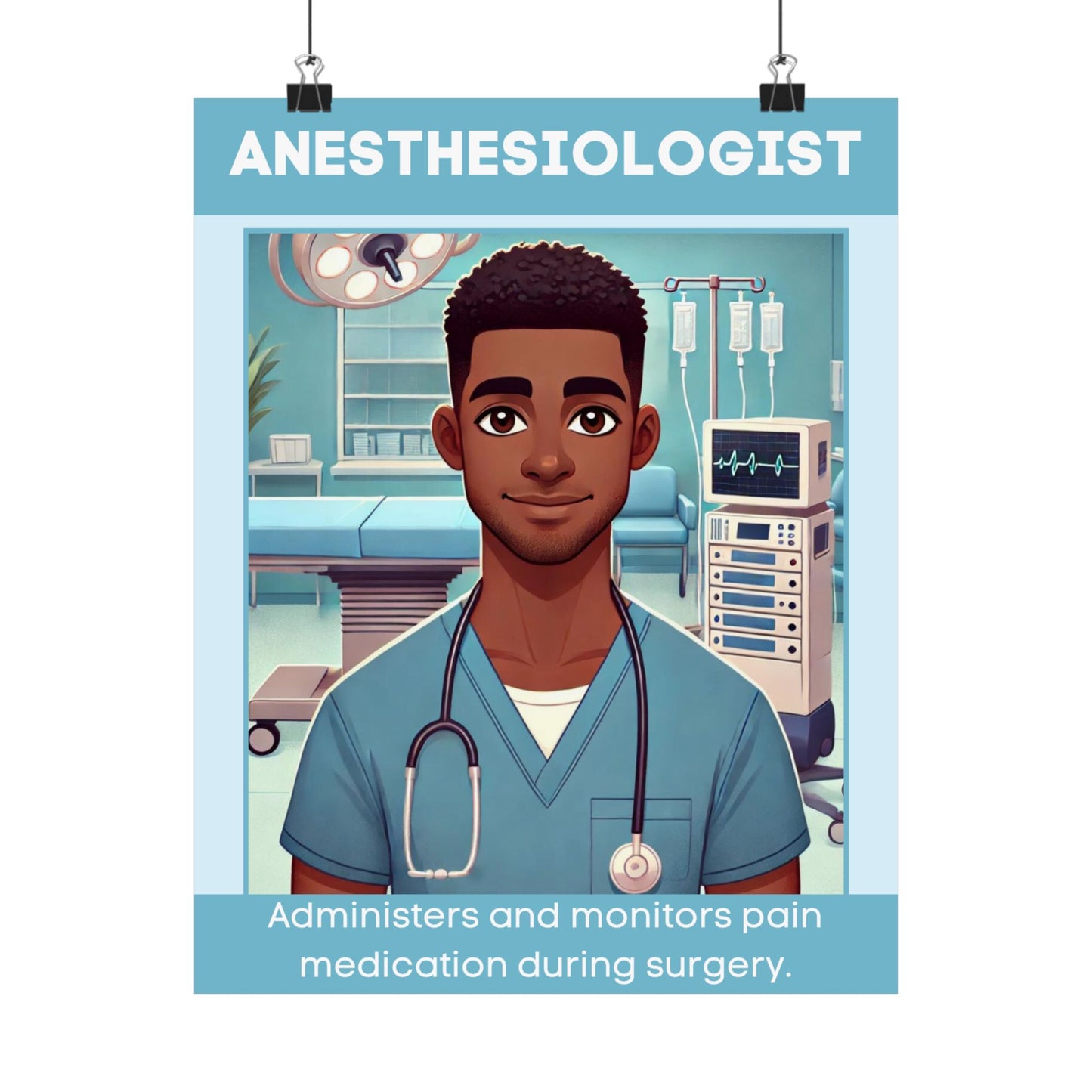 Anesthesiologist - Digital Poster
