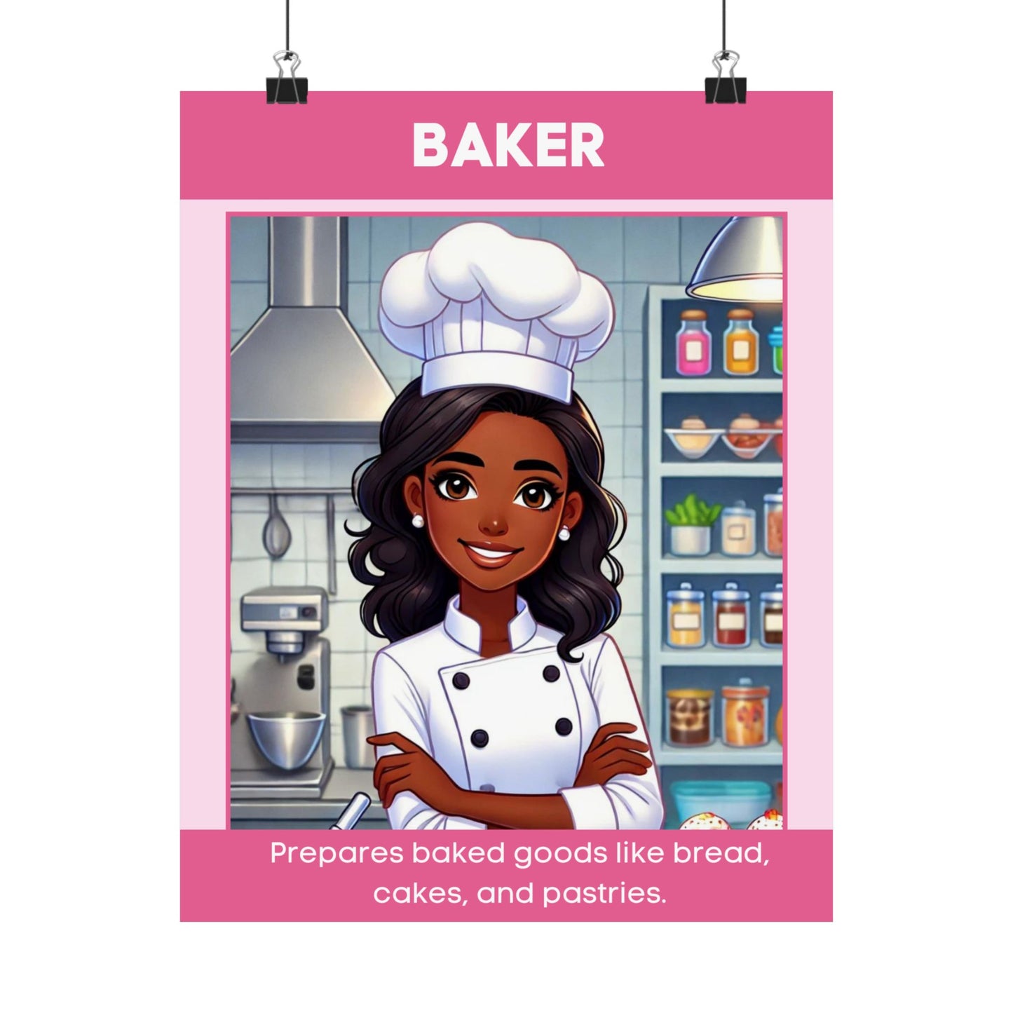 Camille - Chef Digital Poster