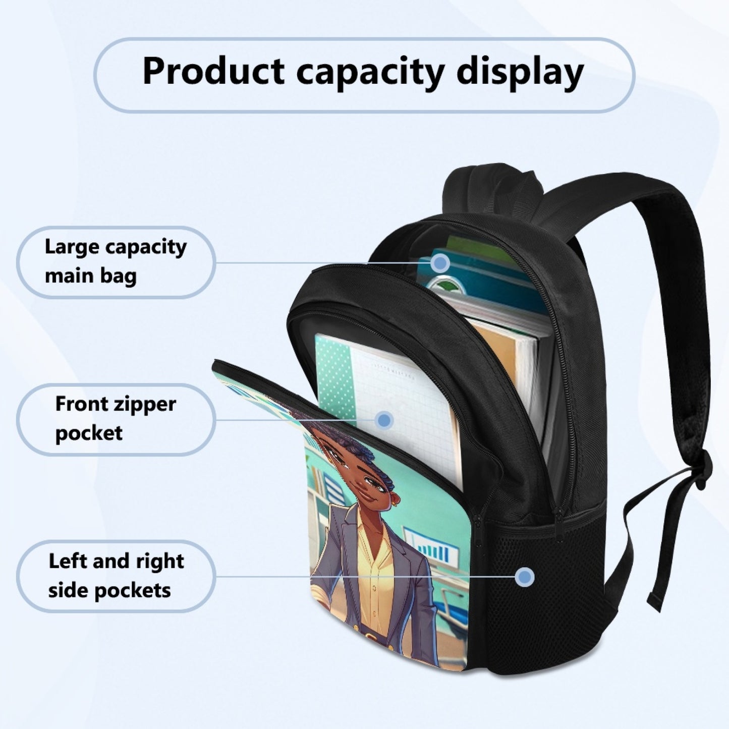 Amber - AI Marketing Strategist Backpack