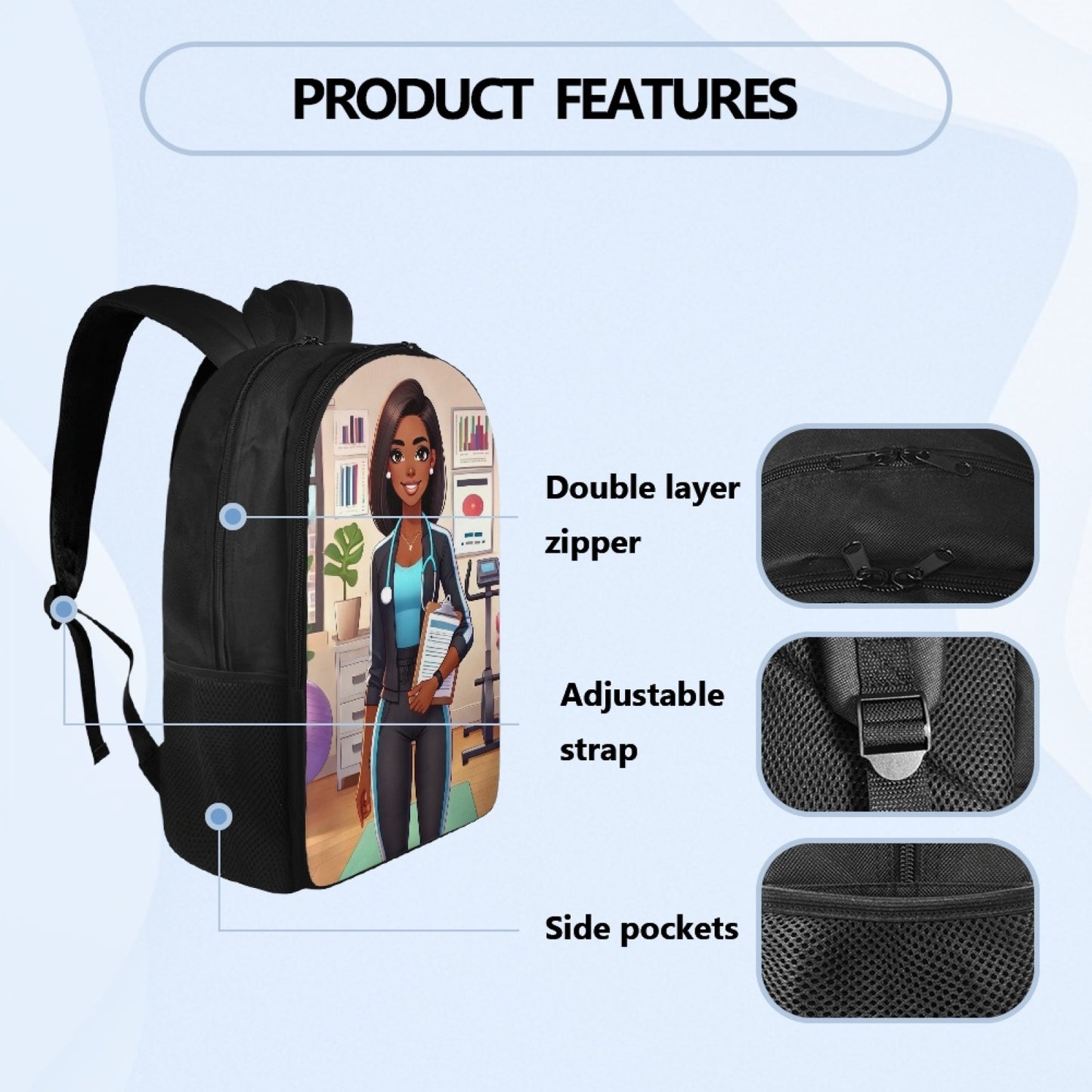 Paris - Physical Therapist Backpack